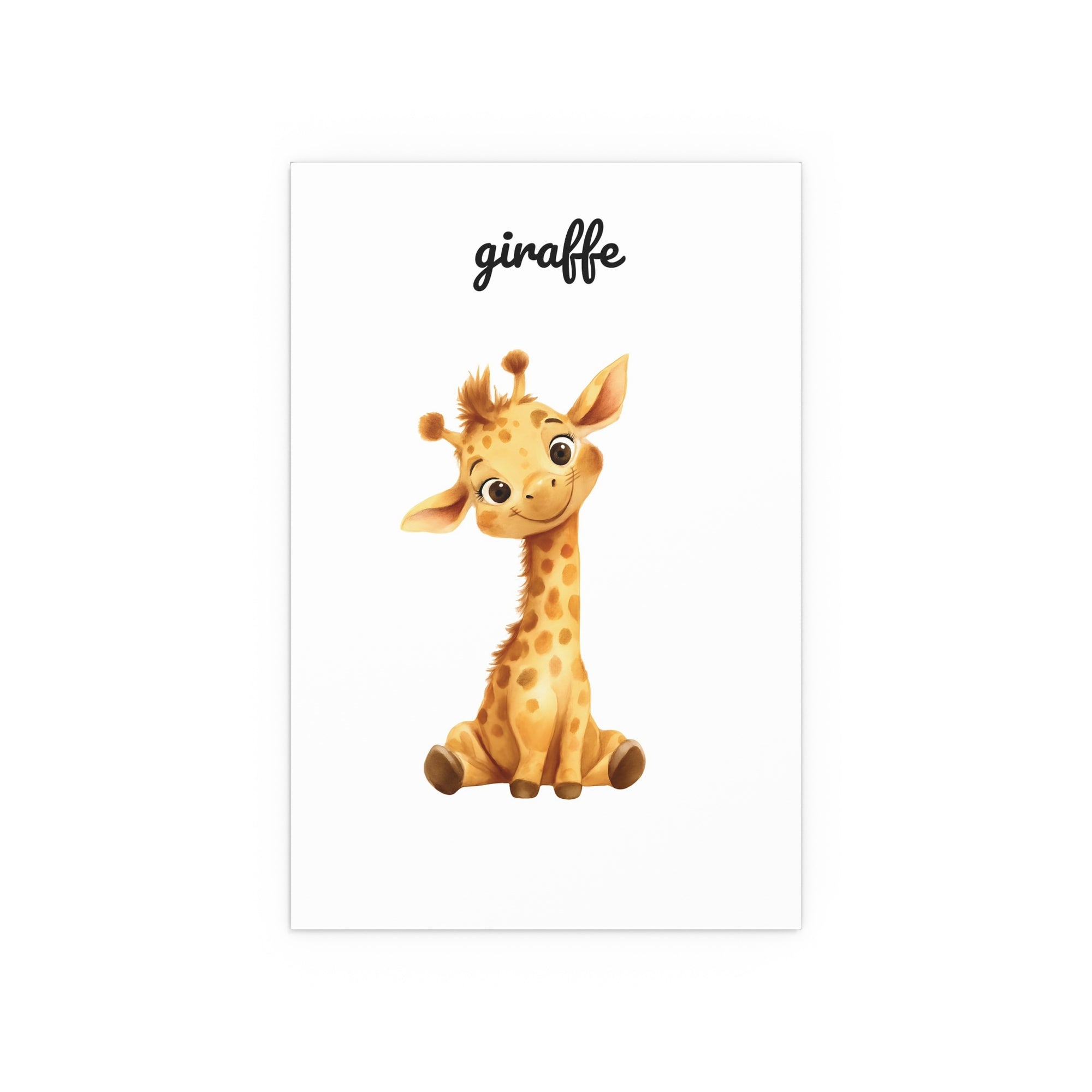 Baby Safari  Animals 3 Set Wall Art Collection