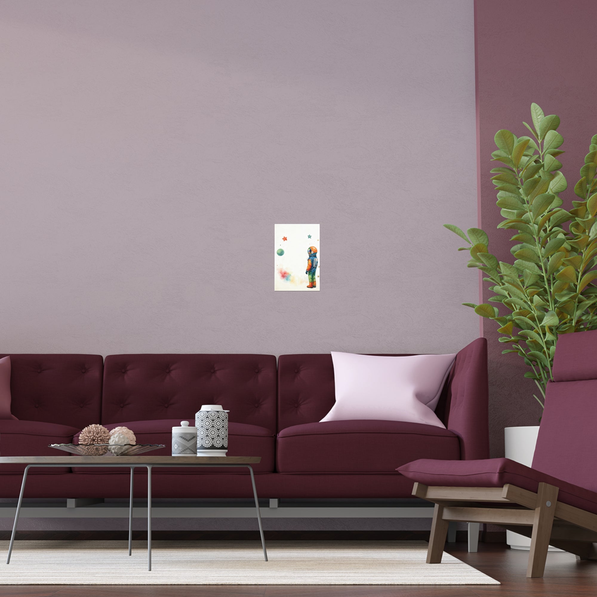 Space Astronaut  Wall Art
