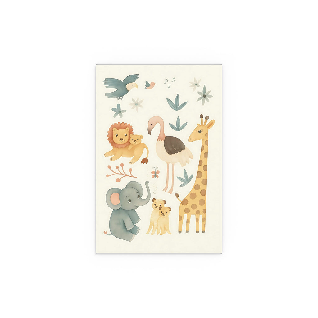 Safari Gathering Wall Art