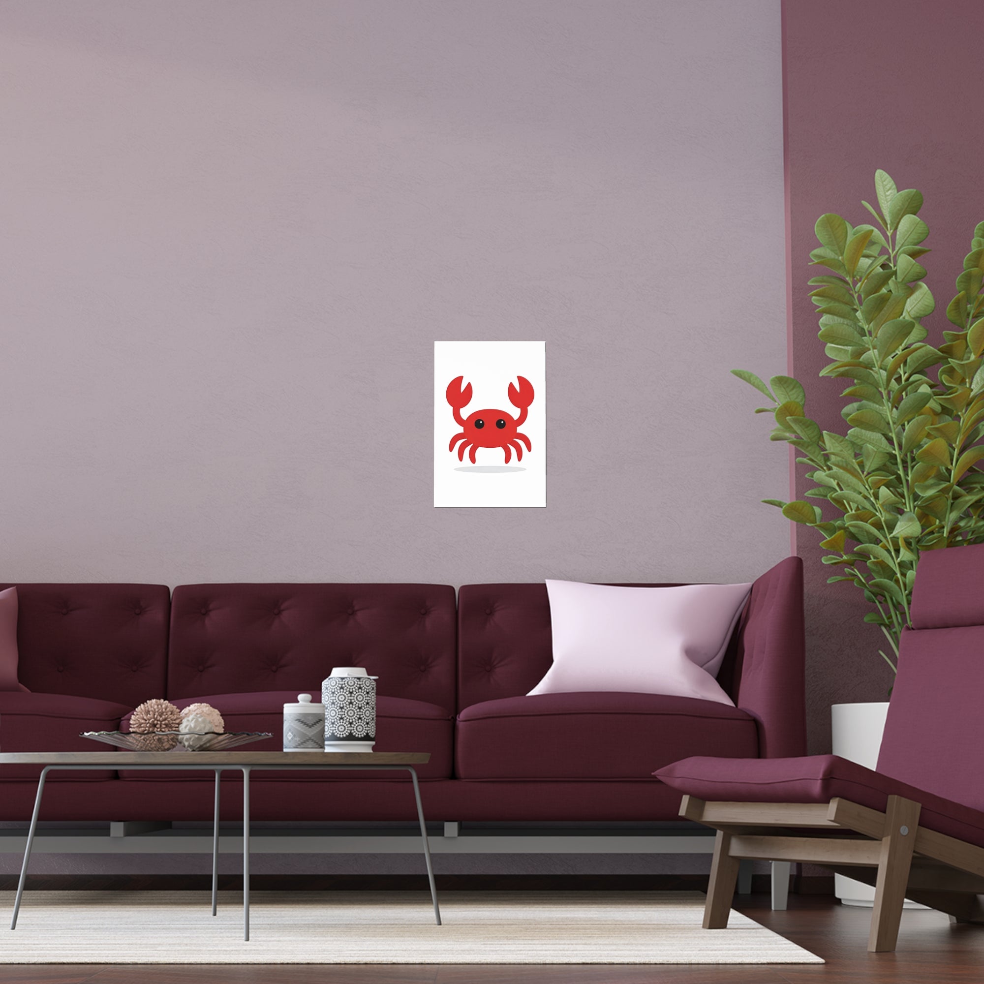 Red Sea Crab Wall Art