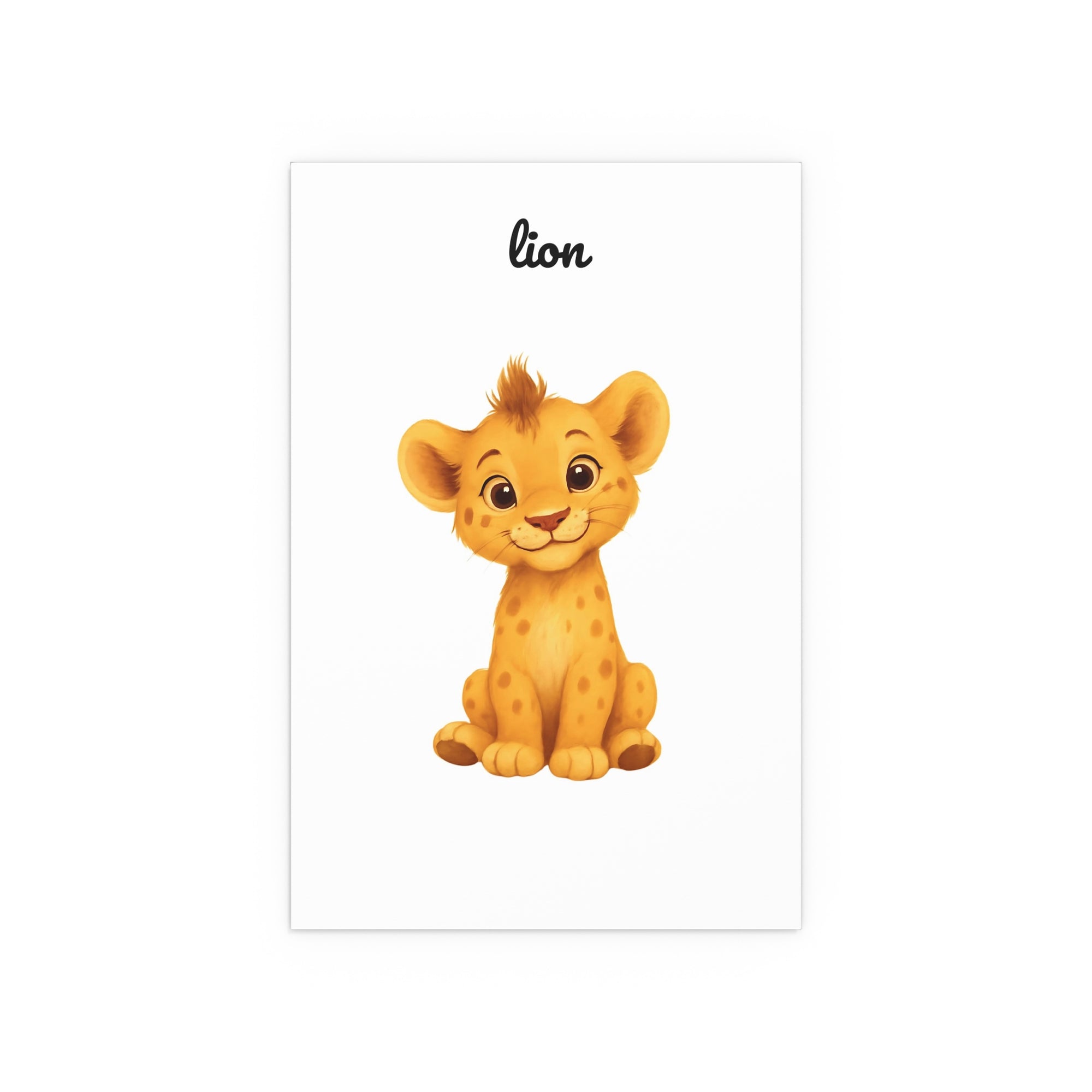 Lion Safari Animal Wall Art