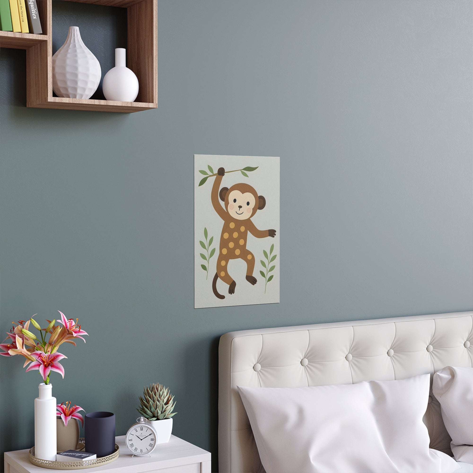 Monkey Safari Animal Wall Art