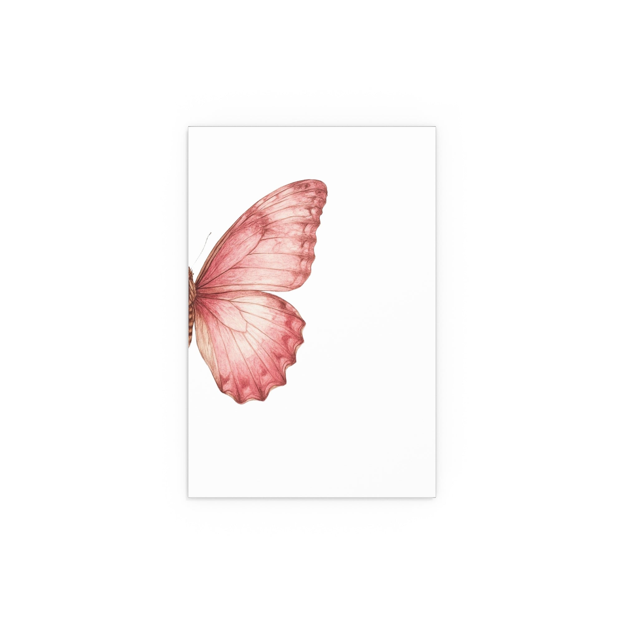 Left Wing 1/2 Butterfly Wall Art