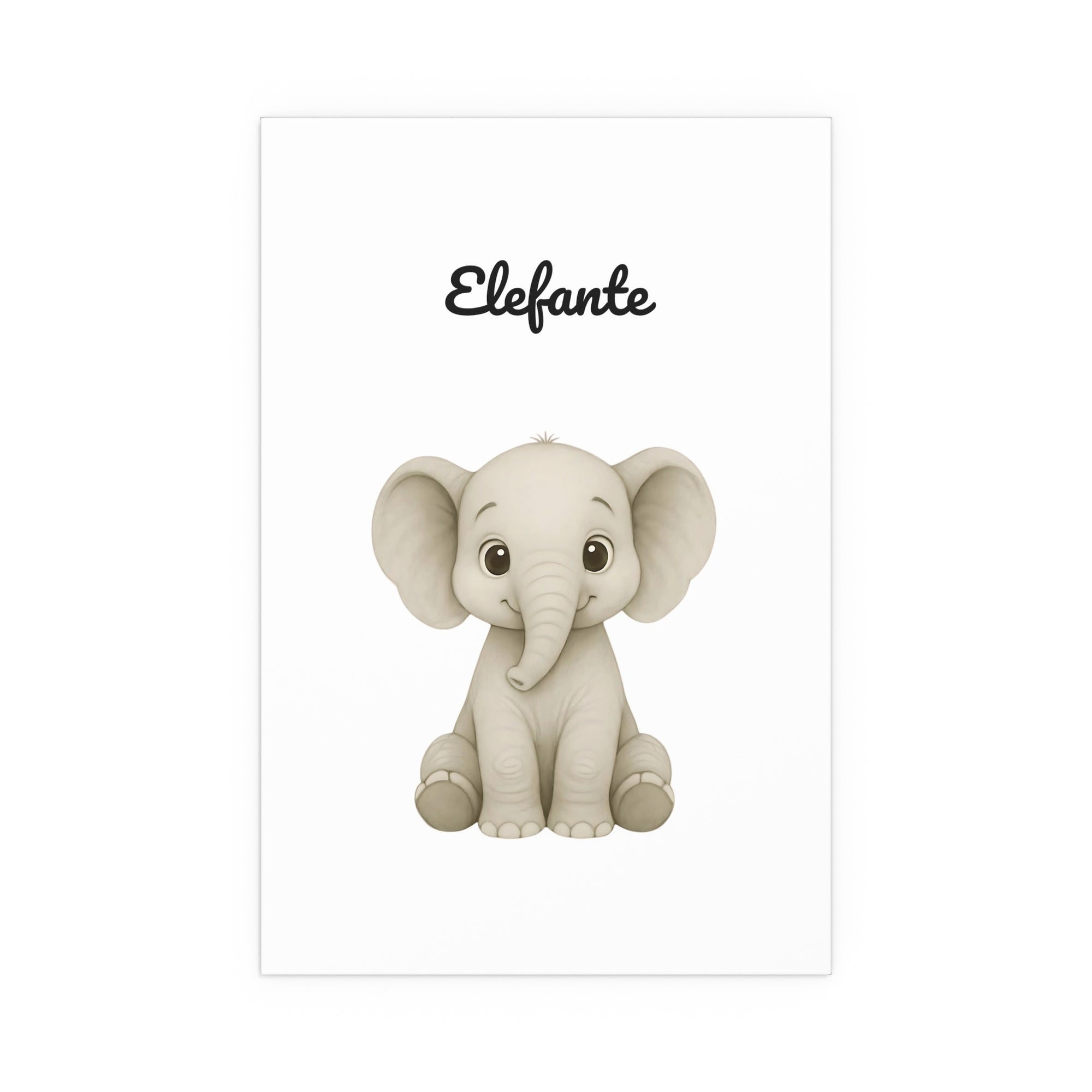 Jirafa, Elefante y León 3 Set Wall Art Collection