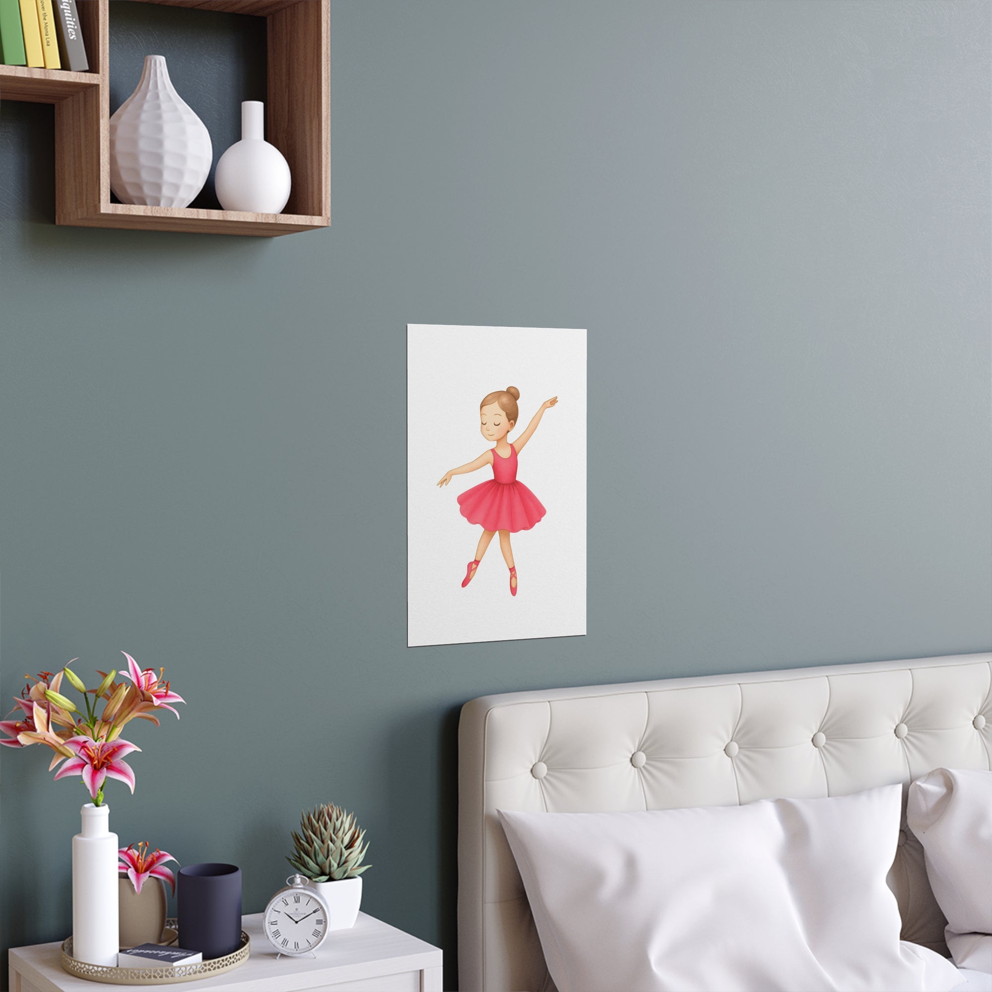 Pink Ballerina Wall Art