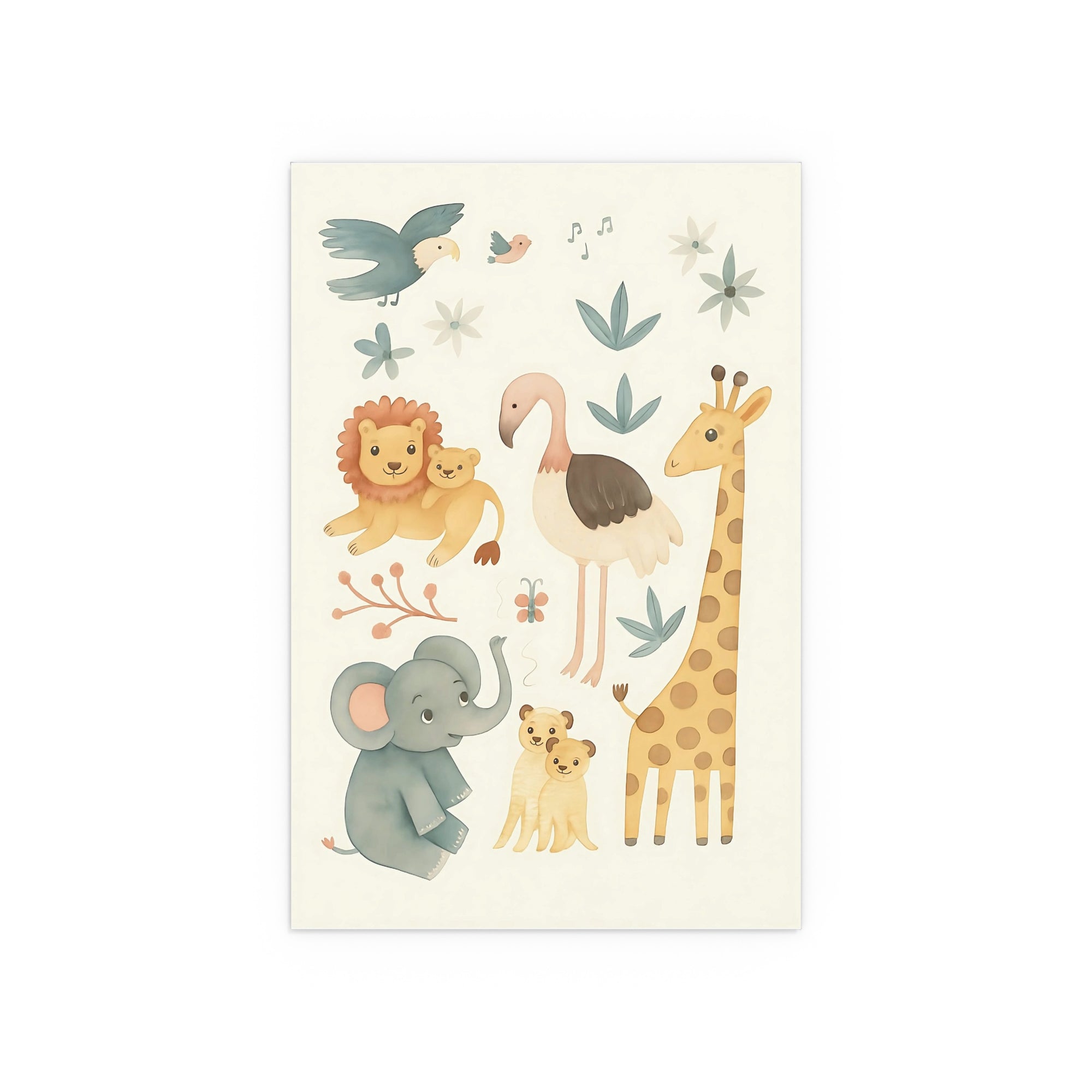 Safari Gathering Wall Art