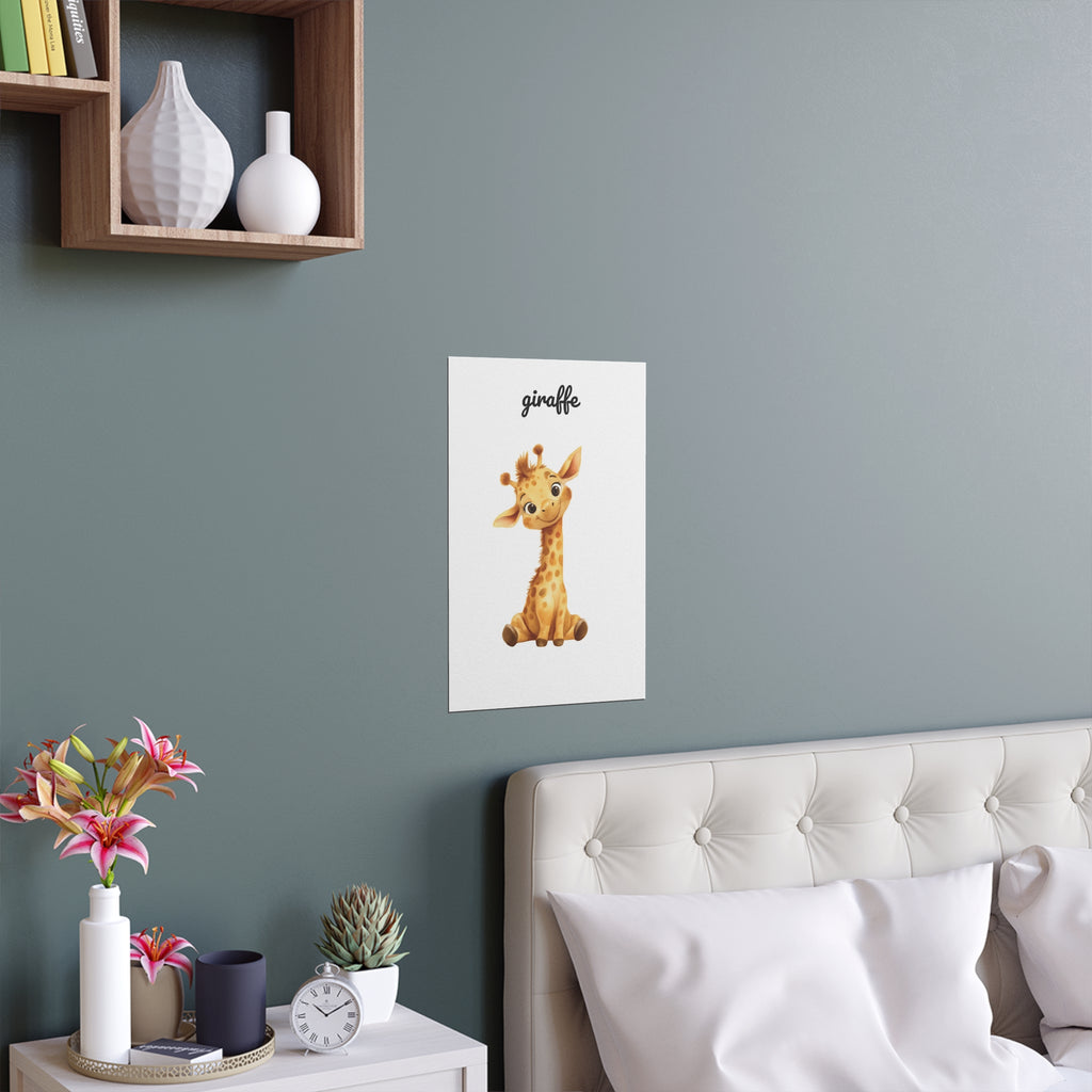 Giraffe Nursery Wall Art