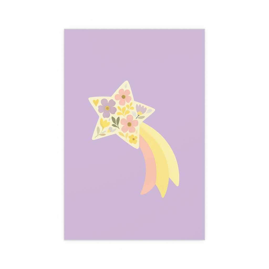 Floral Shooting Star Wall Art