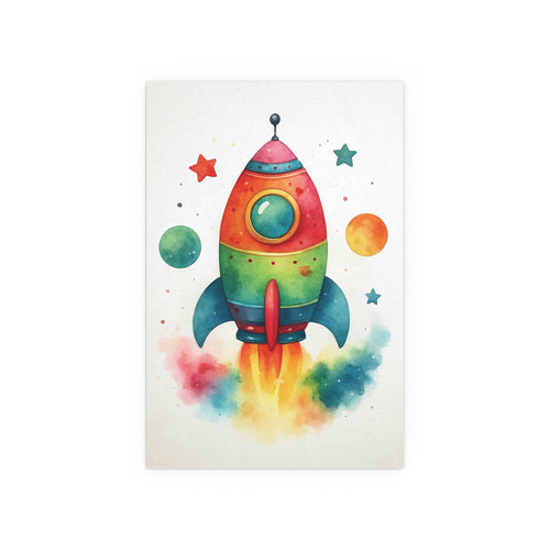 Astro Spaceship 2 Set Wall Art Collection