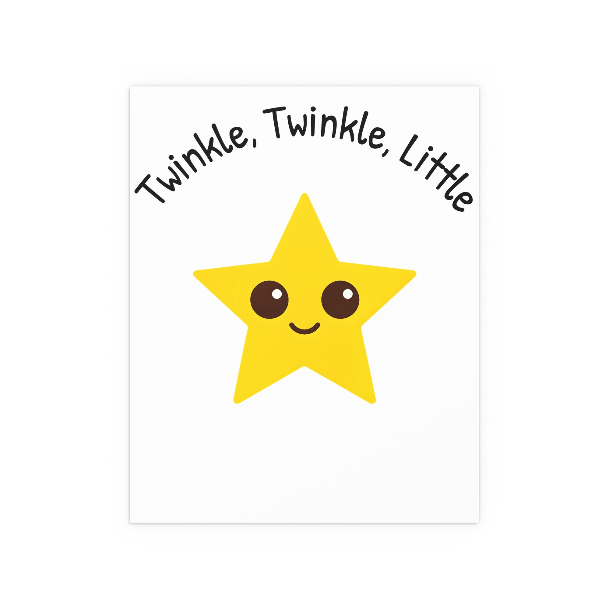 Twinkle Twinkle Star Posters, Kids Room Decor, Nursery Wall Art, Playroom Prints, Unique Gift for Baby Shower