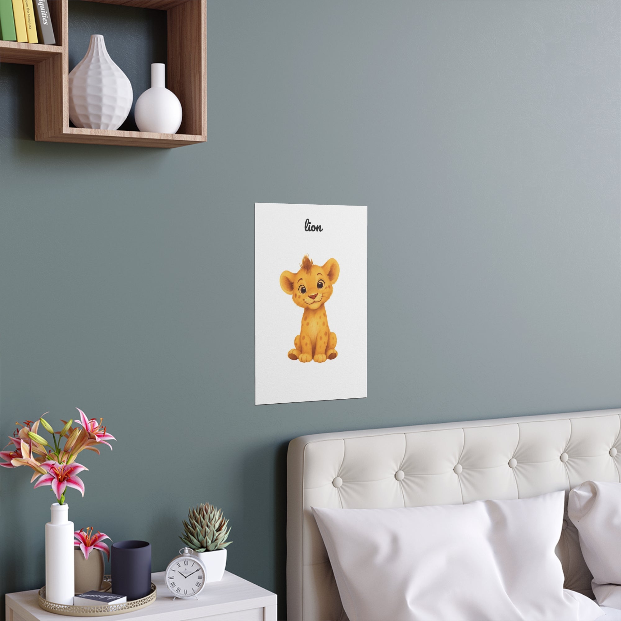 Lion Safari Animal Wall Art