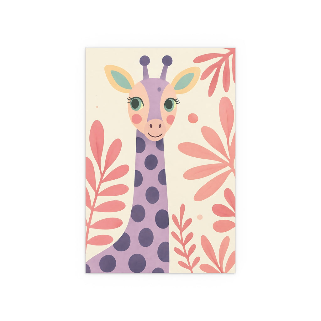 Exotic Giraffe Safari Animal Wall Art