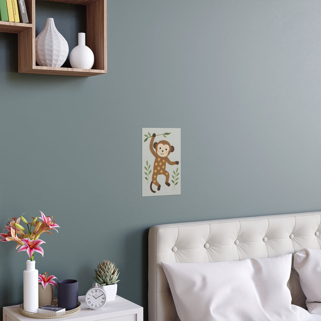 Monkey Safari Animal Wall Art