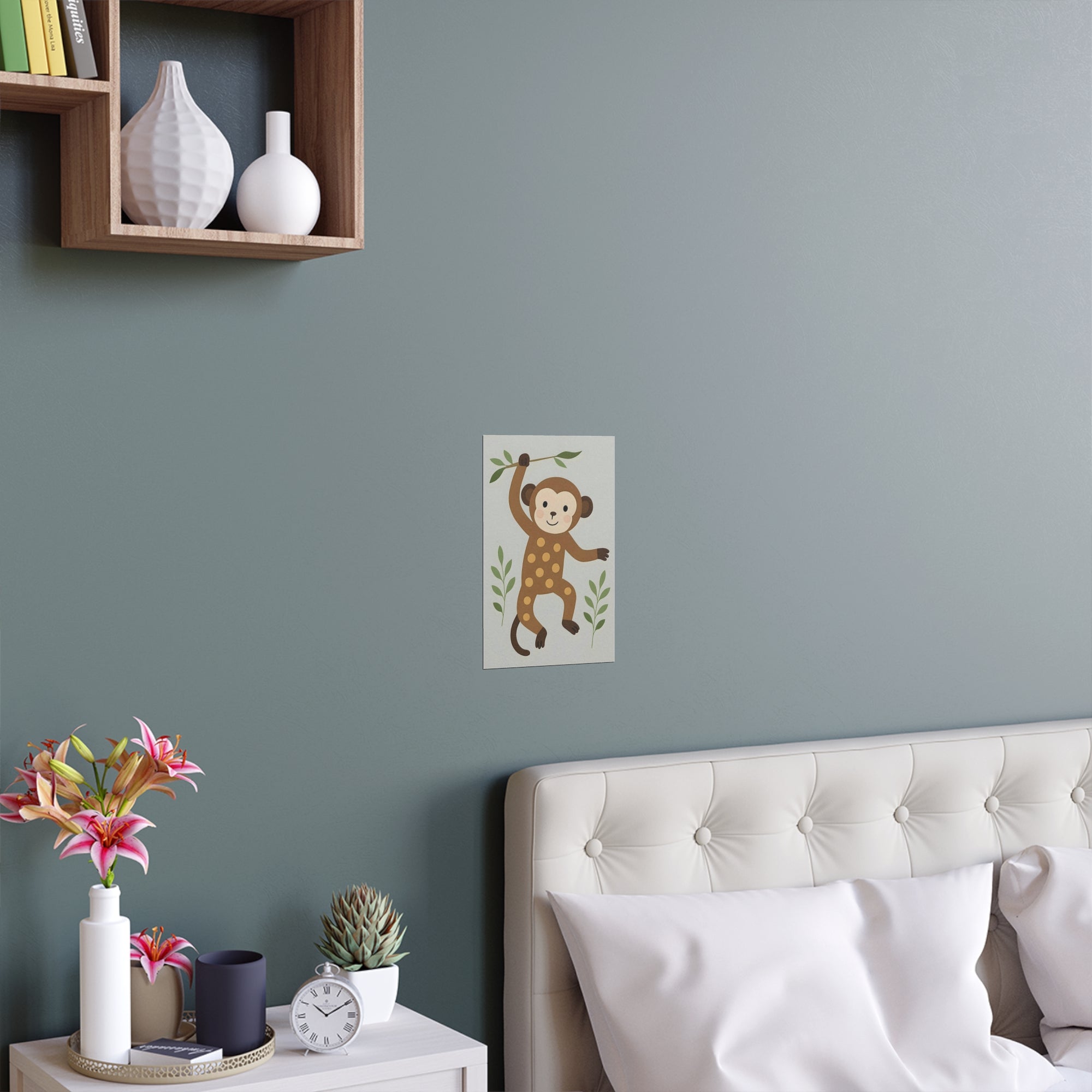 Monkey Safari Animal Wall Art
