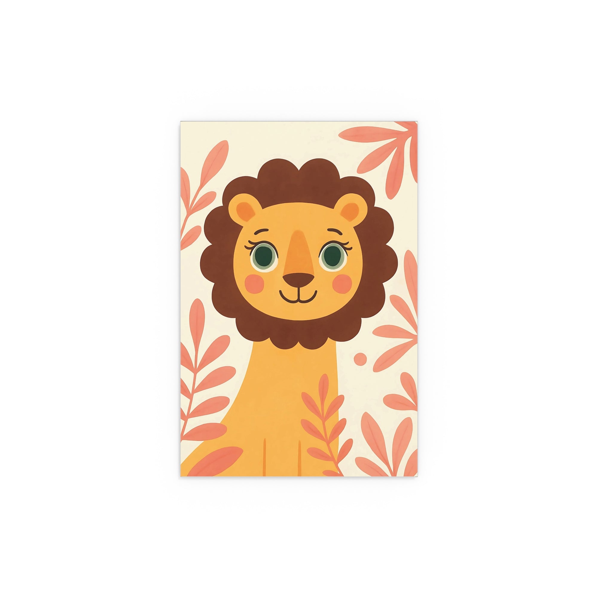 Exotic Cheerful Lion Wall Art