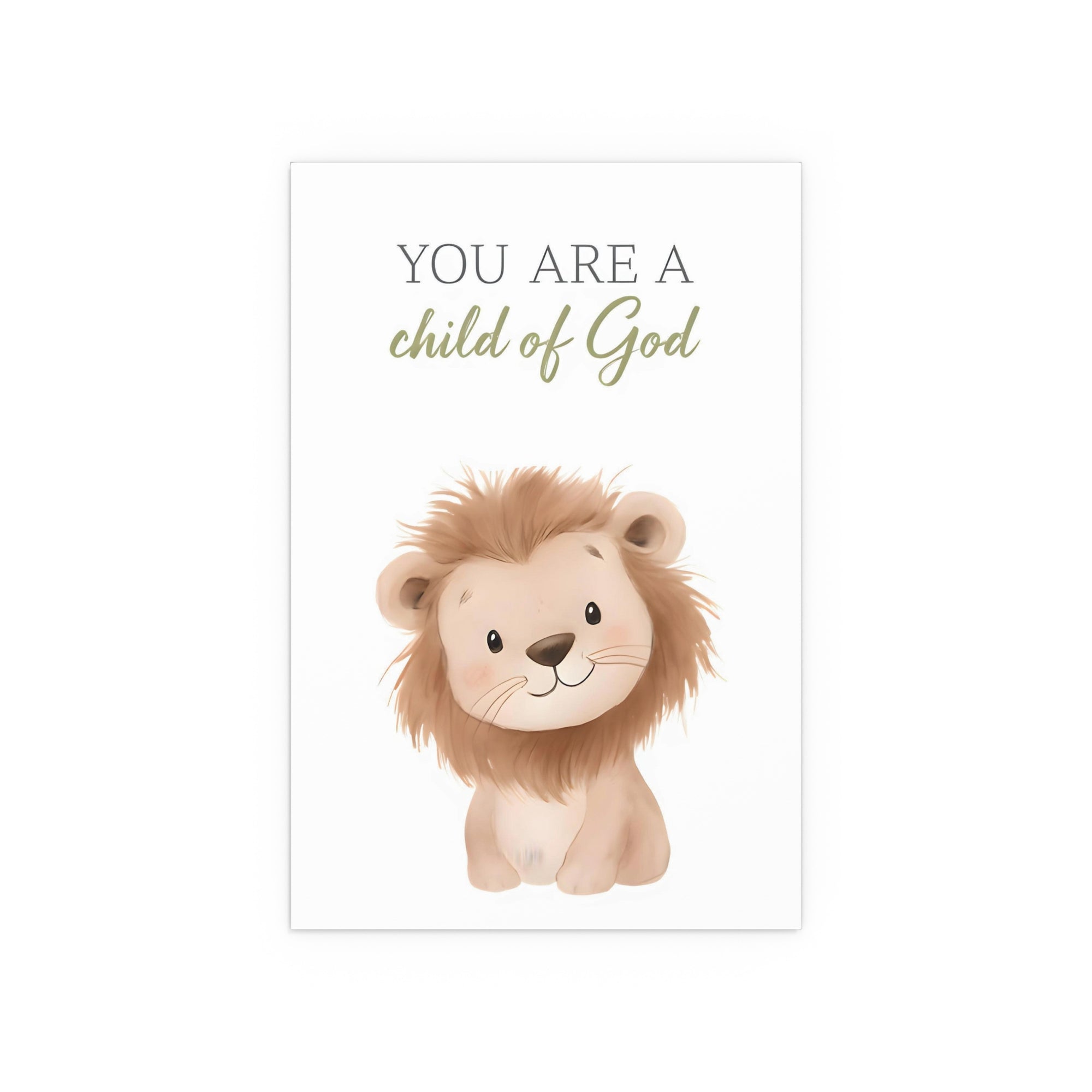 godly Lion Safari Animal Wall Art