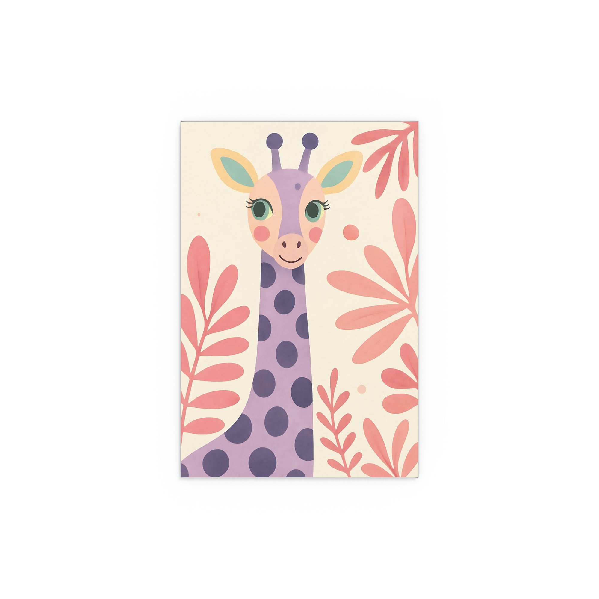 Exotic Giraffe Safari Animal Wall Art