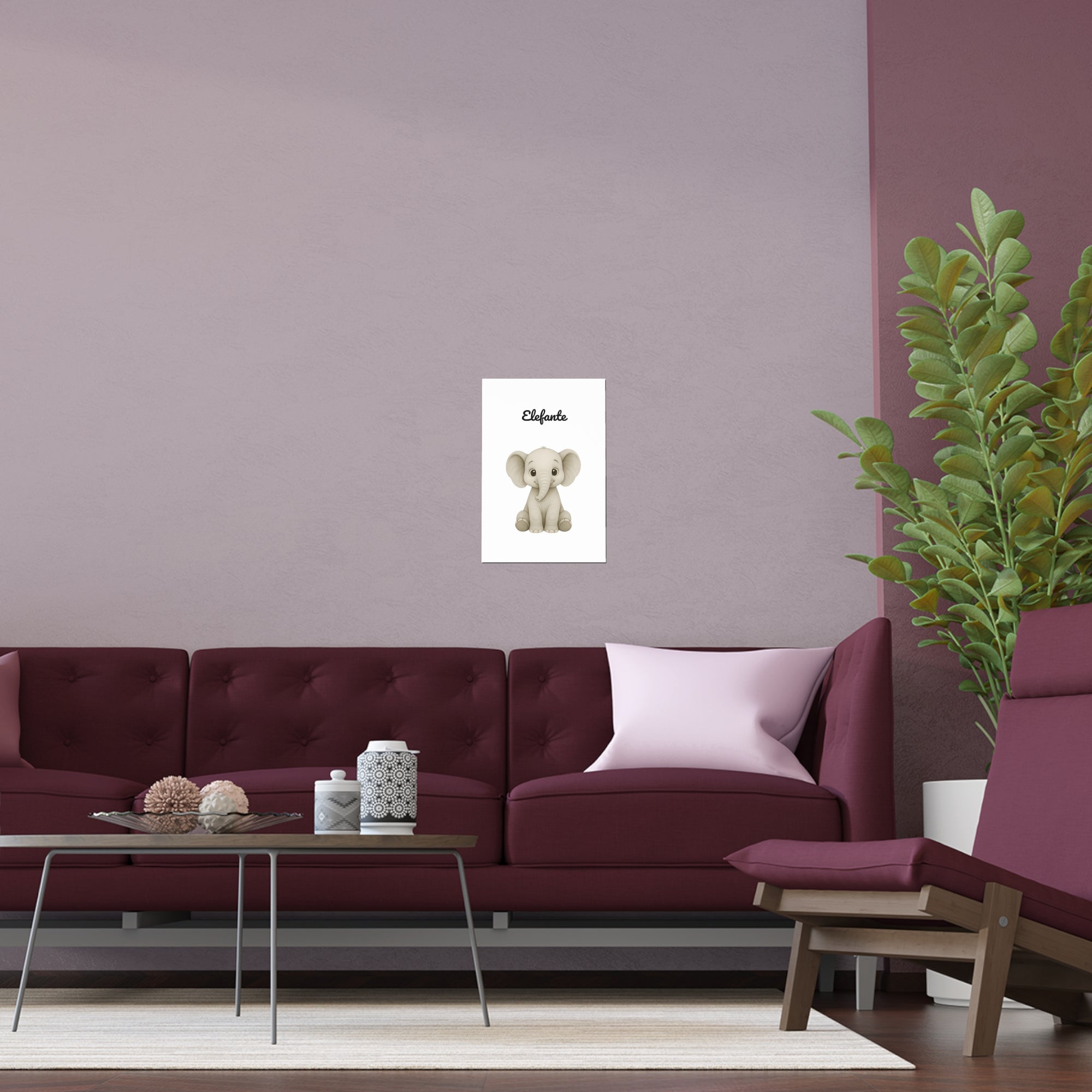 Elefante (Elephant) Wall Art