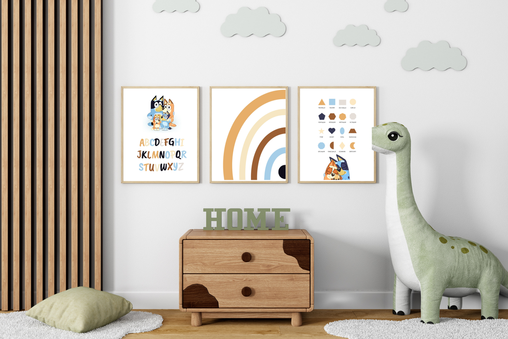 Blue Dog Educational Poster Collection (Digital File)