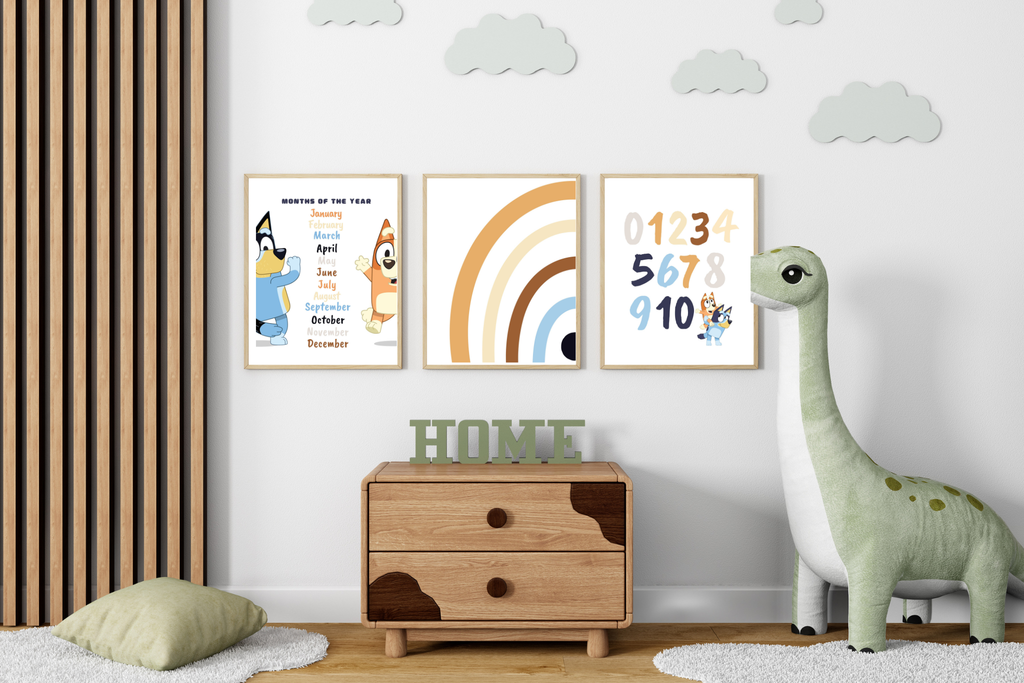 Blue Dog Educational Poster Collection (Digital File)