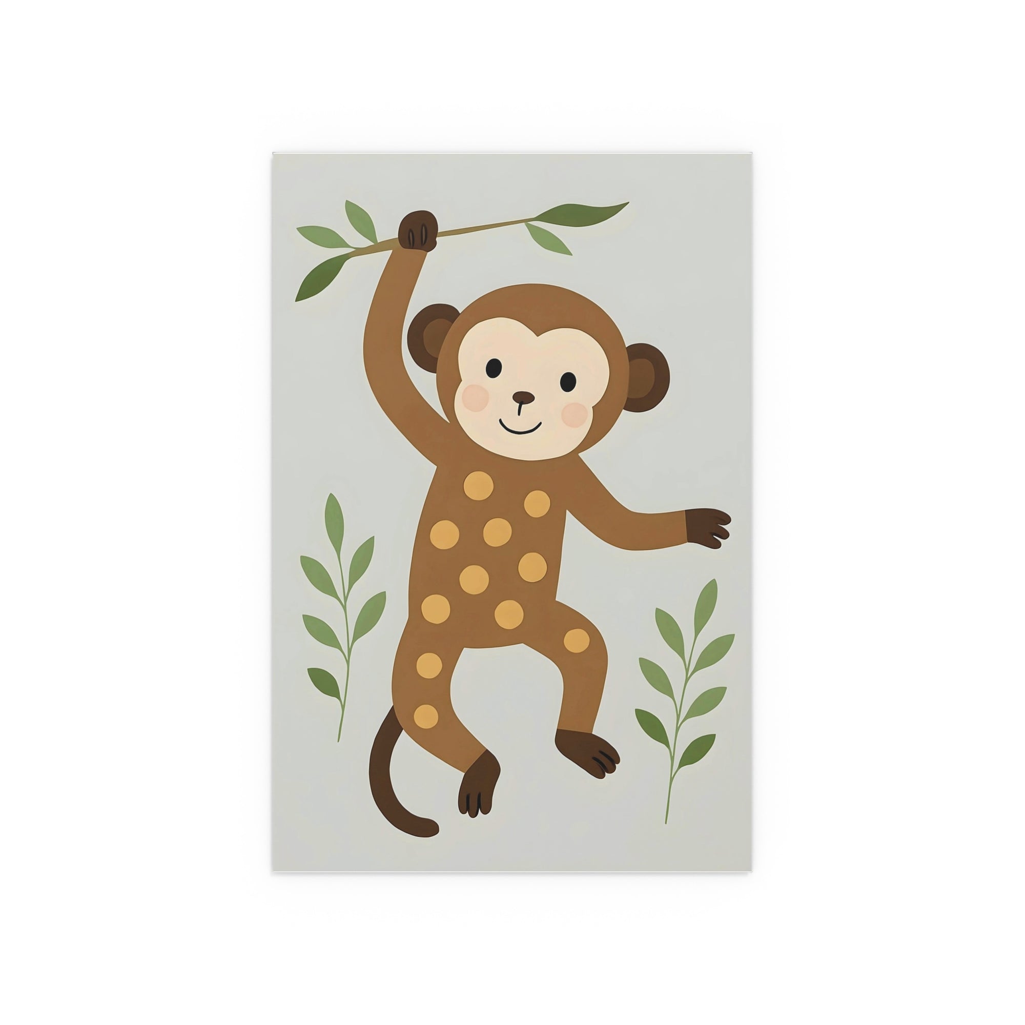 Monkey Safari Animal Wall Art