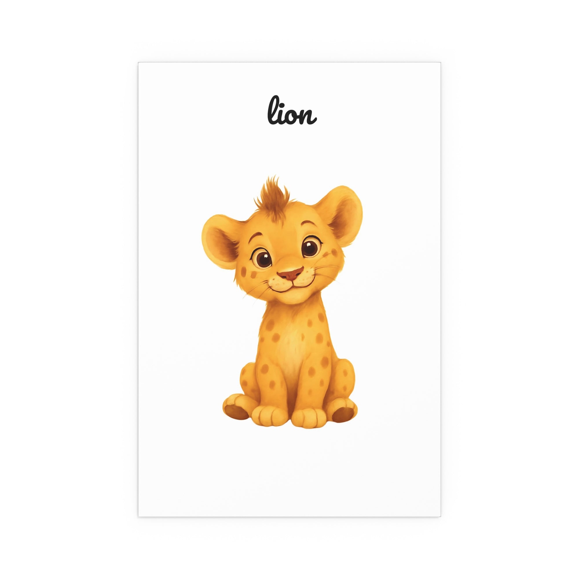 Lion Safari Animal Wall Art