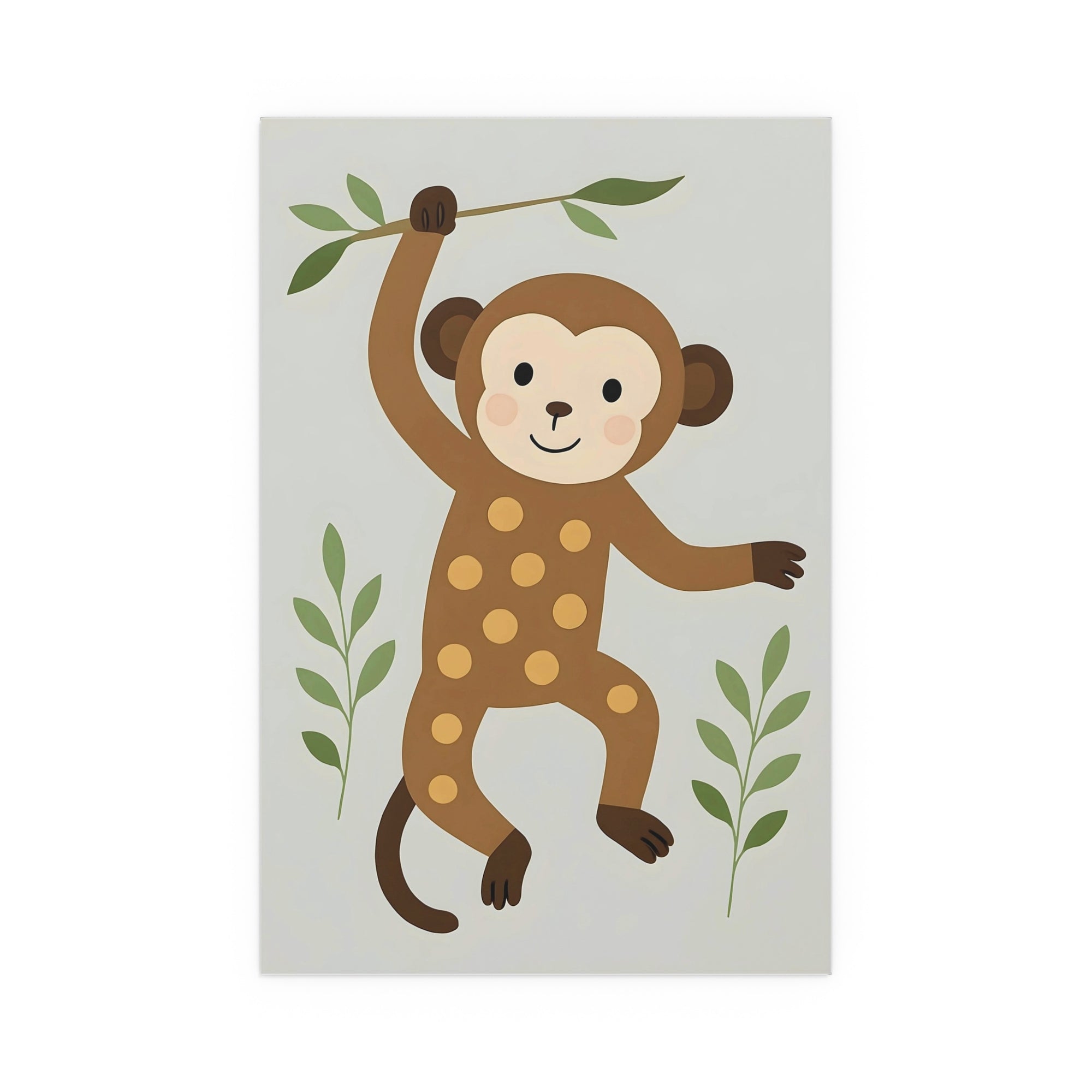 Monkey Safari Animal Wall Art