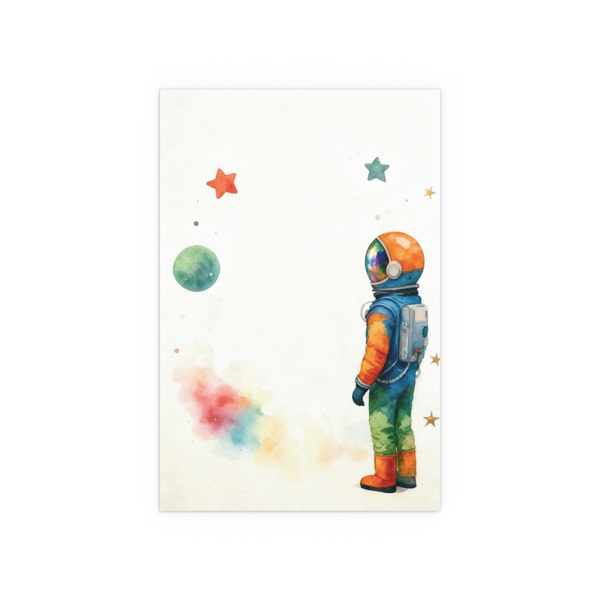 Astro Spaceship 2 Set Wall Art Collection