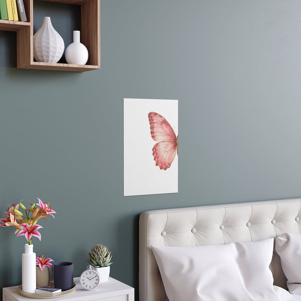 Left Wing 1/2 Butterfly Wall Art
