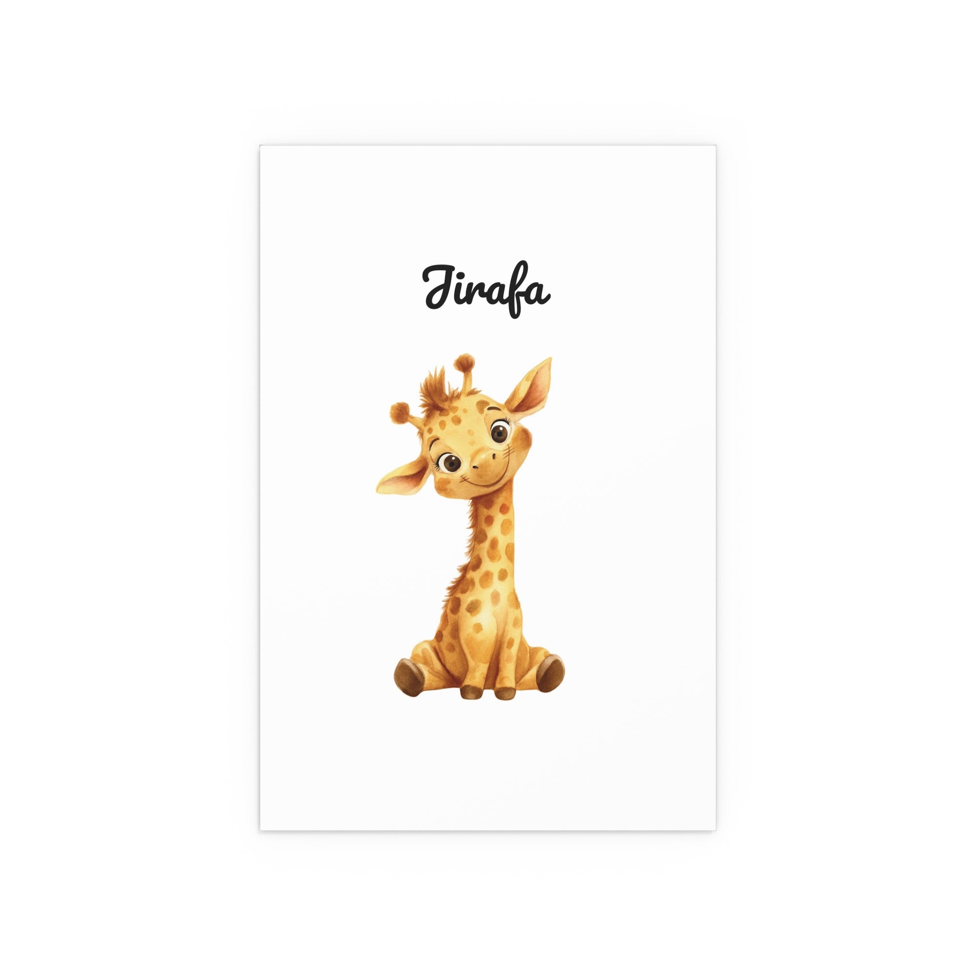 Jirafa (Giraffe) Safari Wall Art