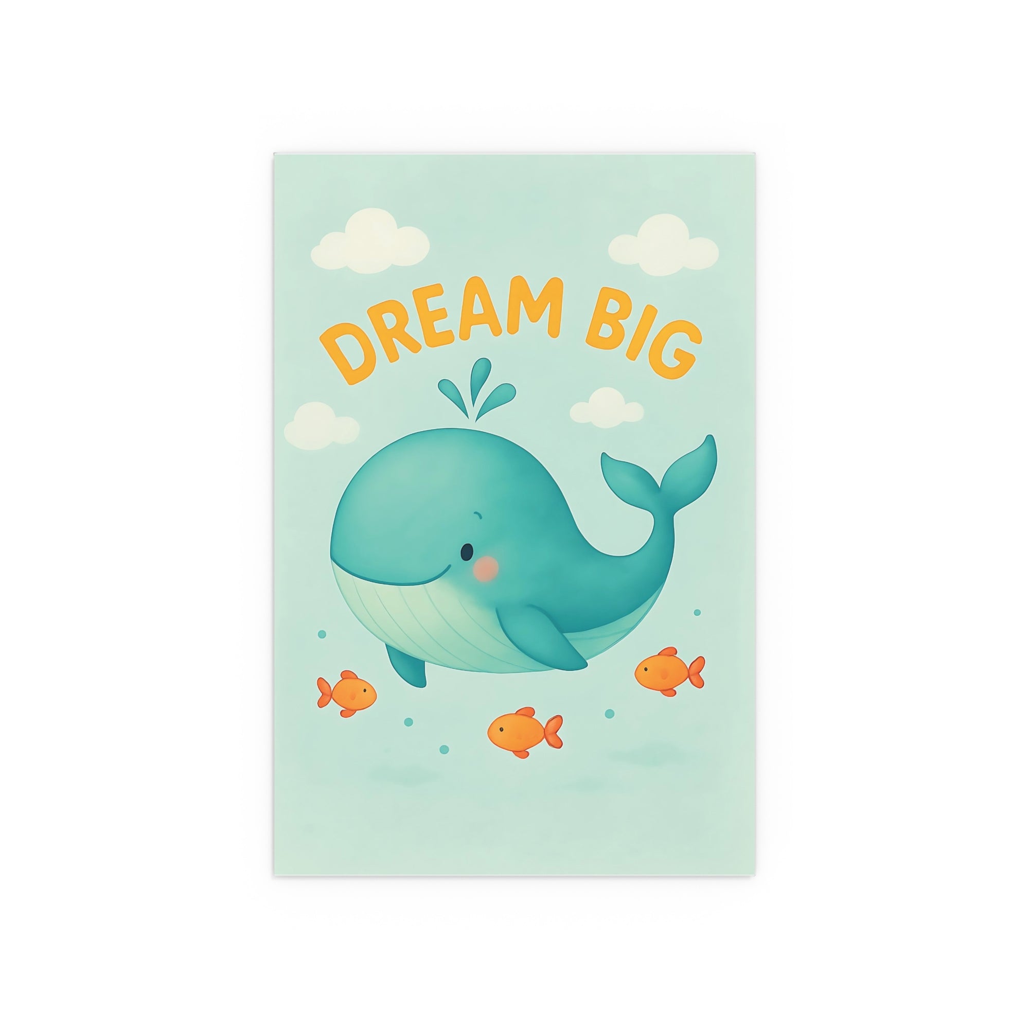Dream Big Whale Wall Art