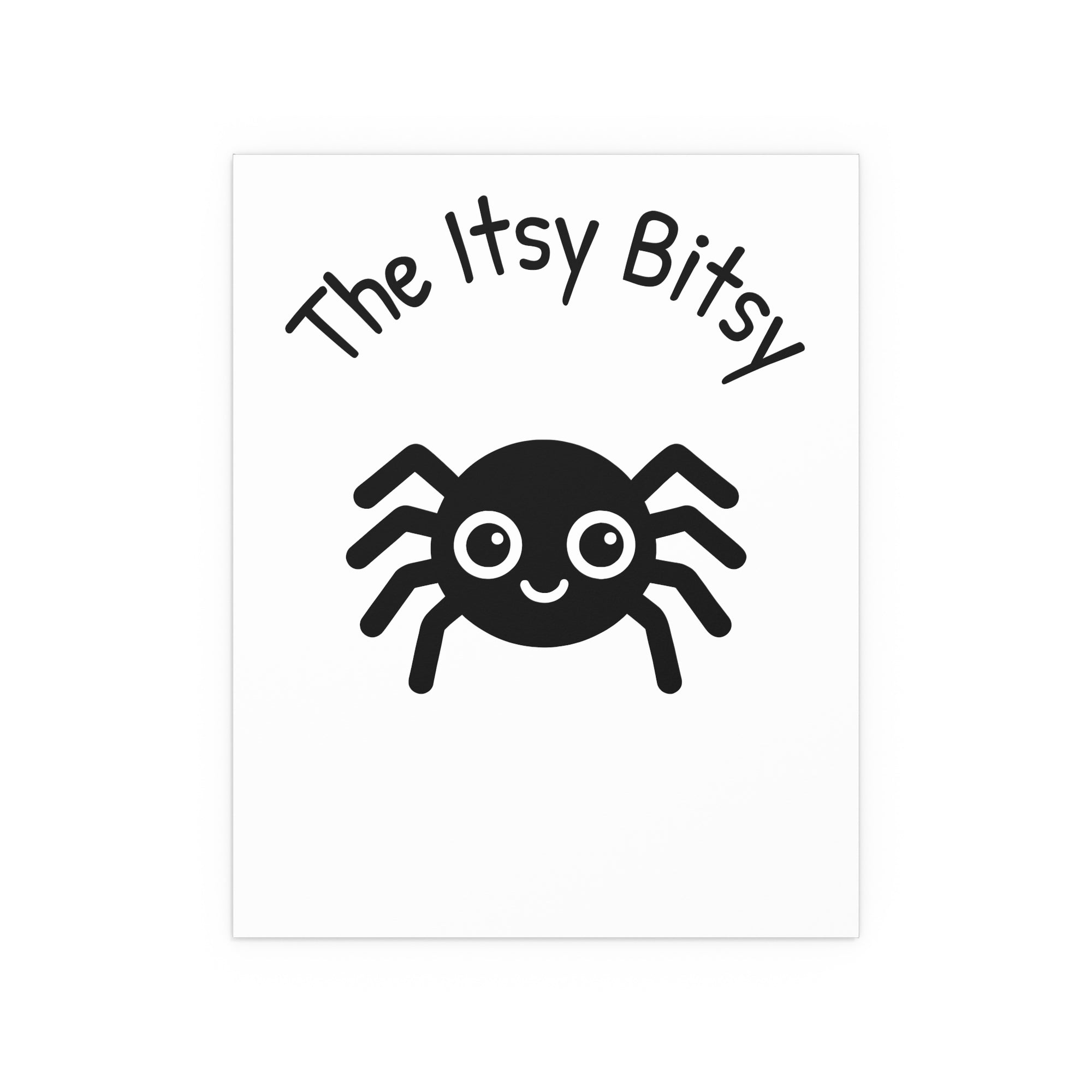 The Itsy Bitsy Spider Posters, Kids Room Decor, Nursery Wall Art, Playroom Prints, Unique Gift for Baby Shower
