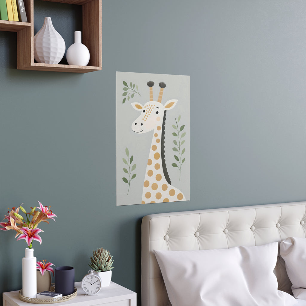 Giraffe Safari Animal Wall Art