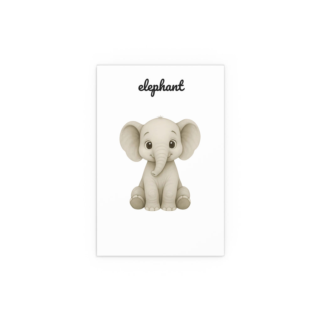 Elephant Nursery Safari Wall Art