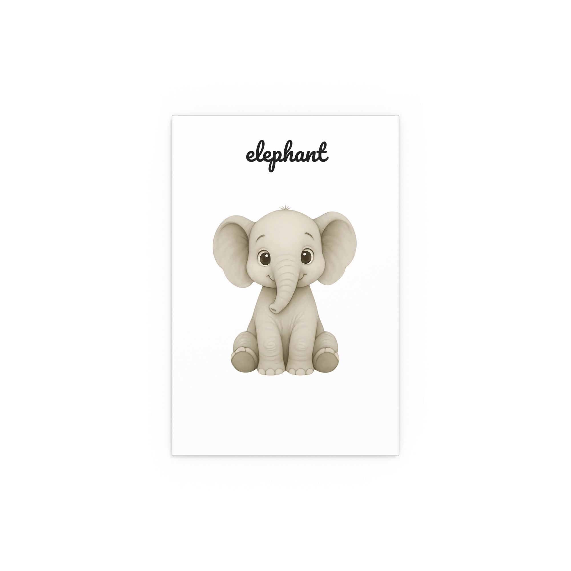 Elephant Nursery Safari Wall Art