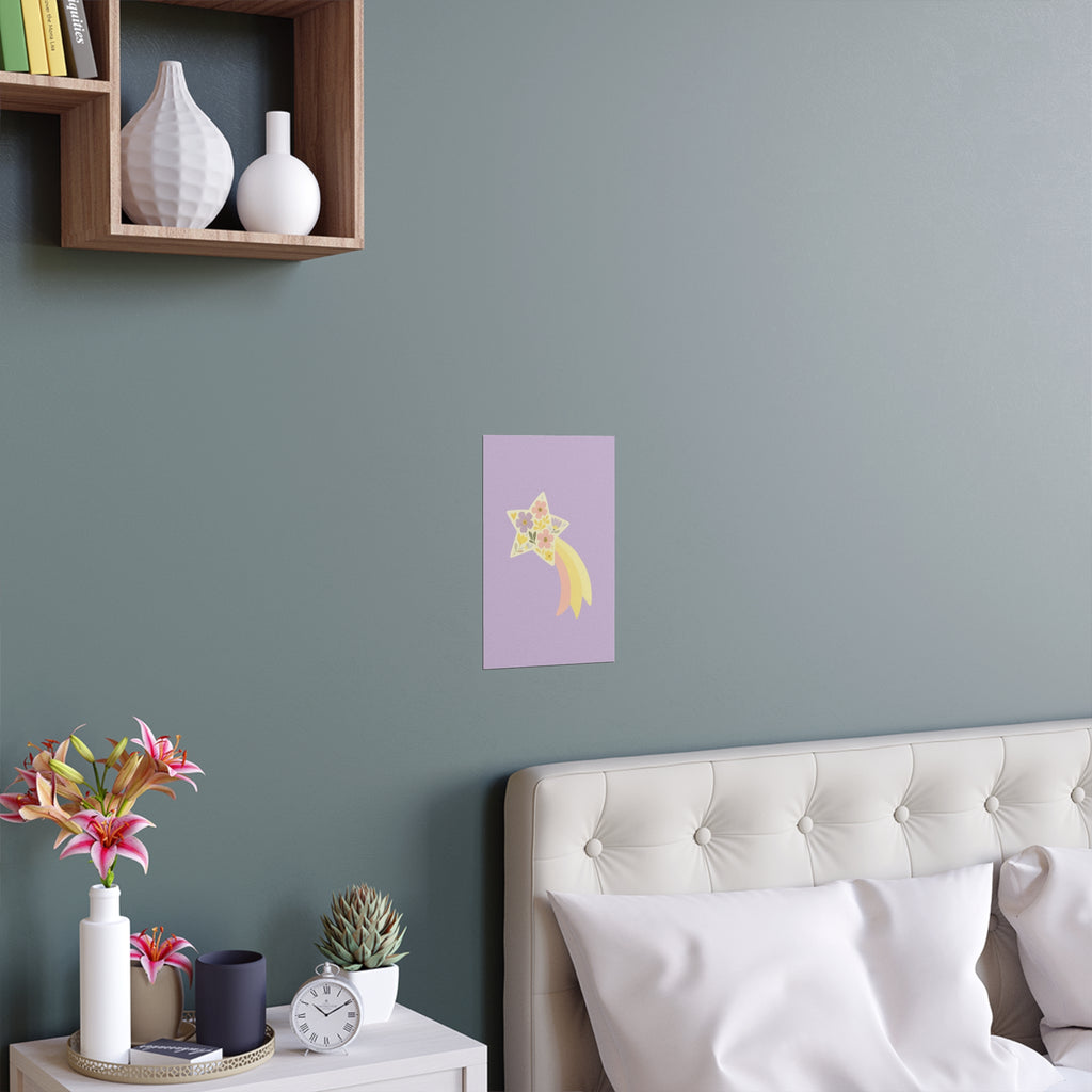 Floral Shooting Star Wall Art