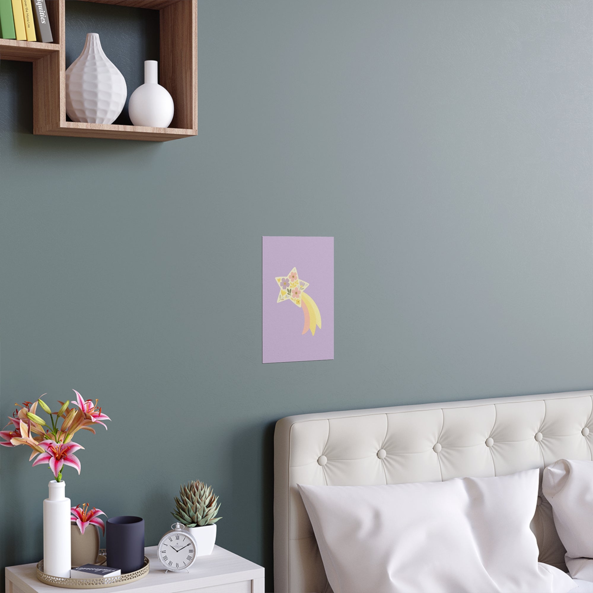 Floral Shooting Star Wall Art