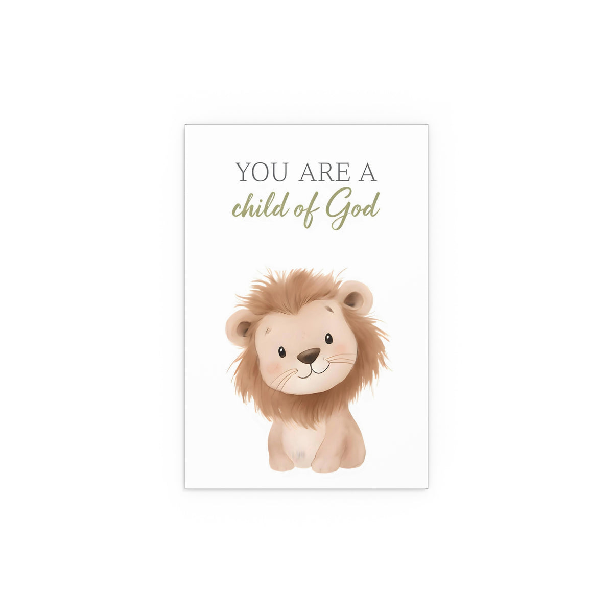 Affirmational Safari Animals Poster Set