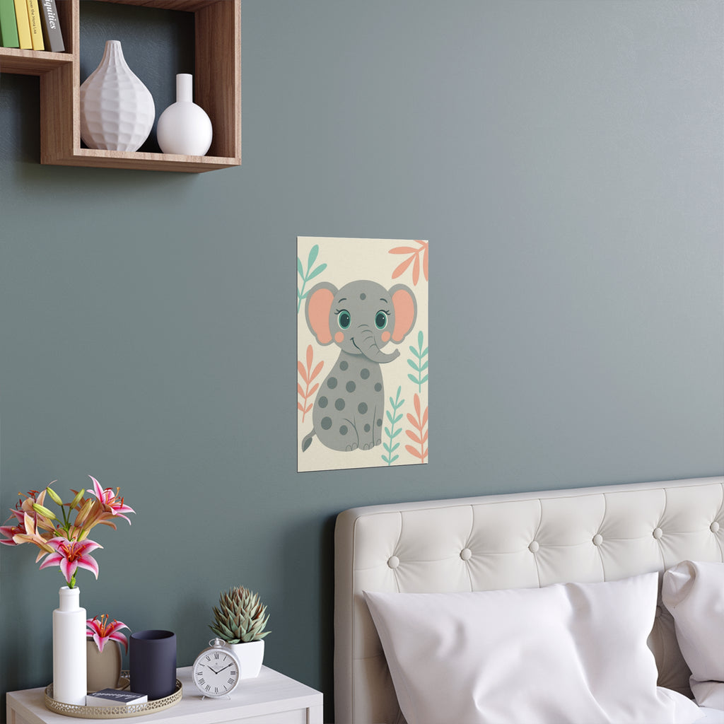 Exotic Elephant Safari Animal Wall Art