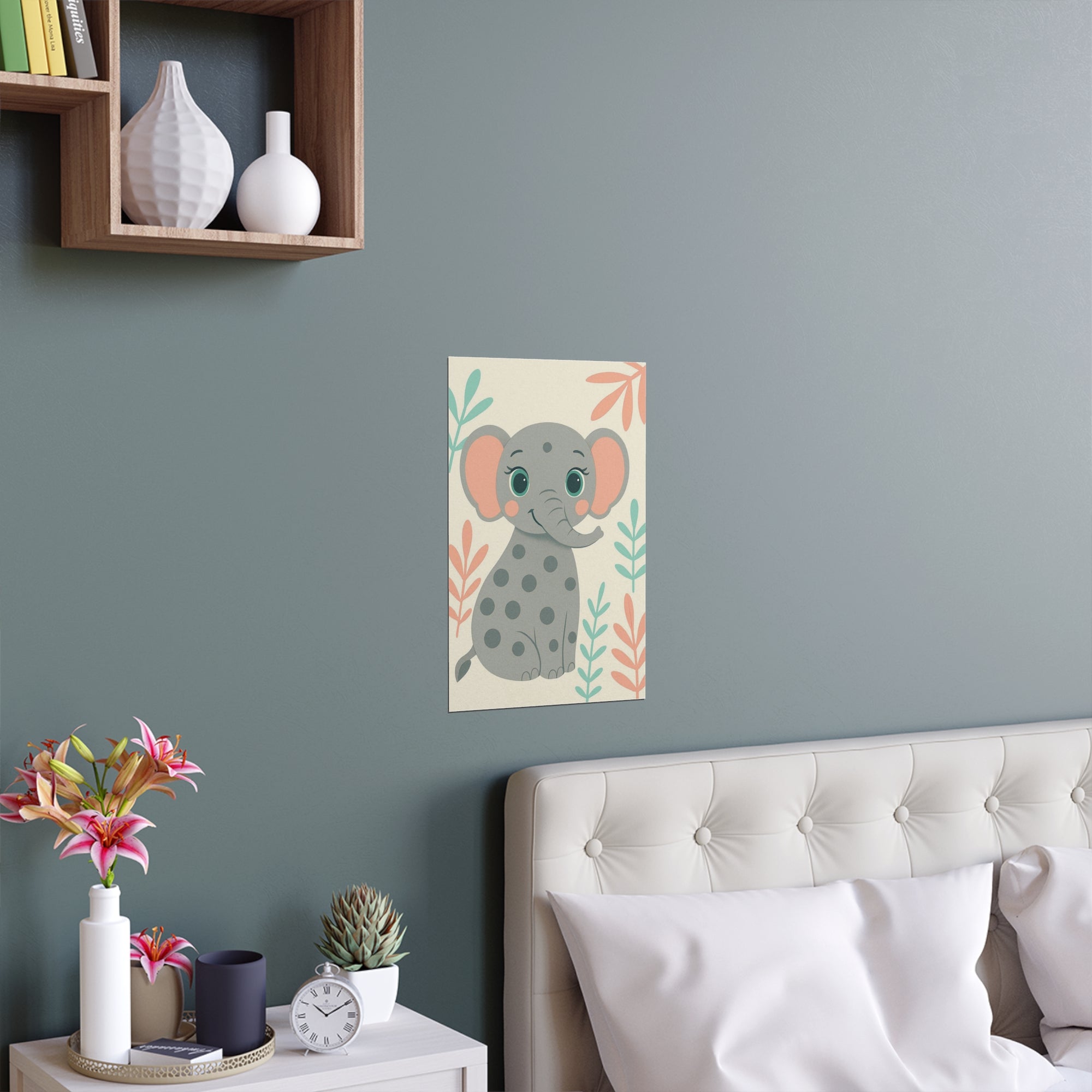 Exotic Elephant Safari Animal Wall Art