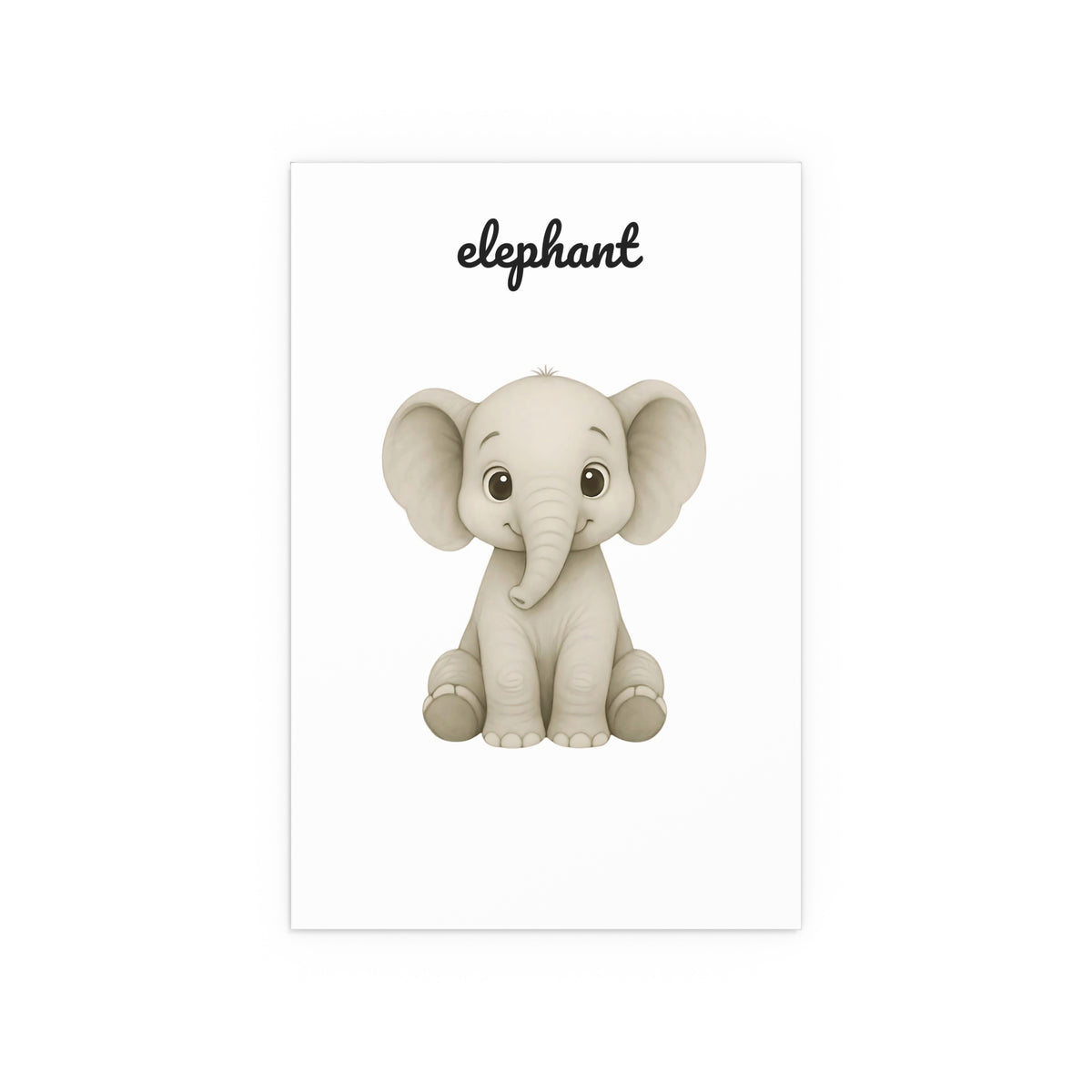 Baby Safari  Animals 3 Set Wall Art Collection