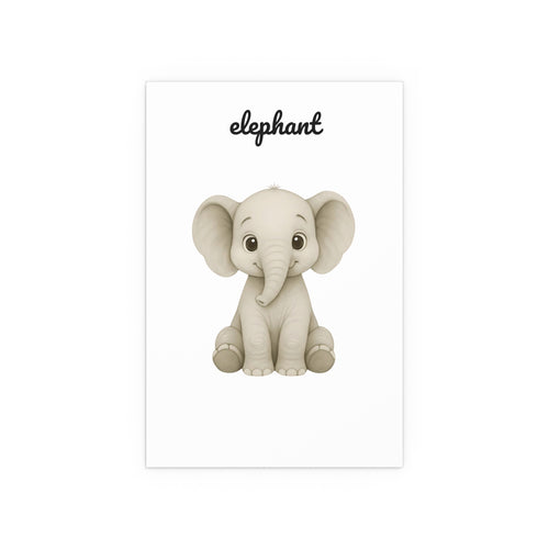 Baby Safari  Animals 3 Set Wall Art Collection