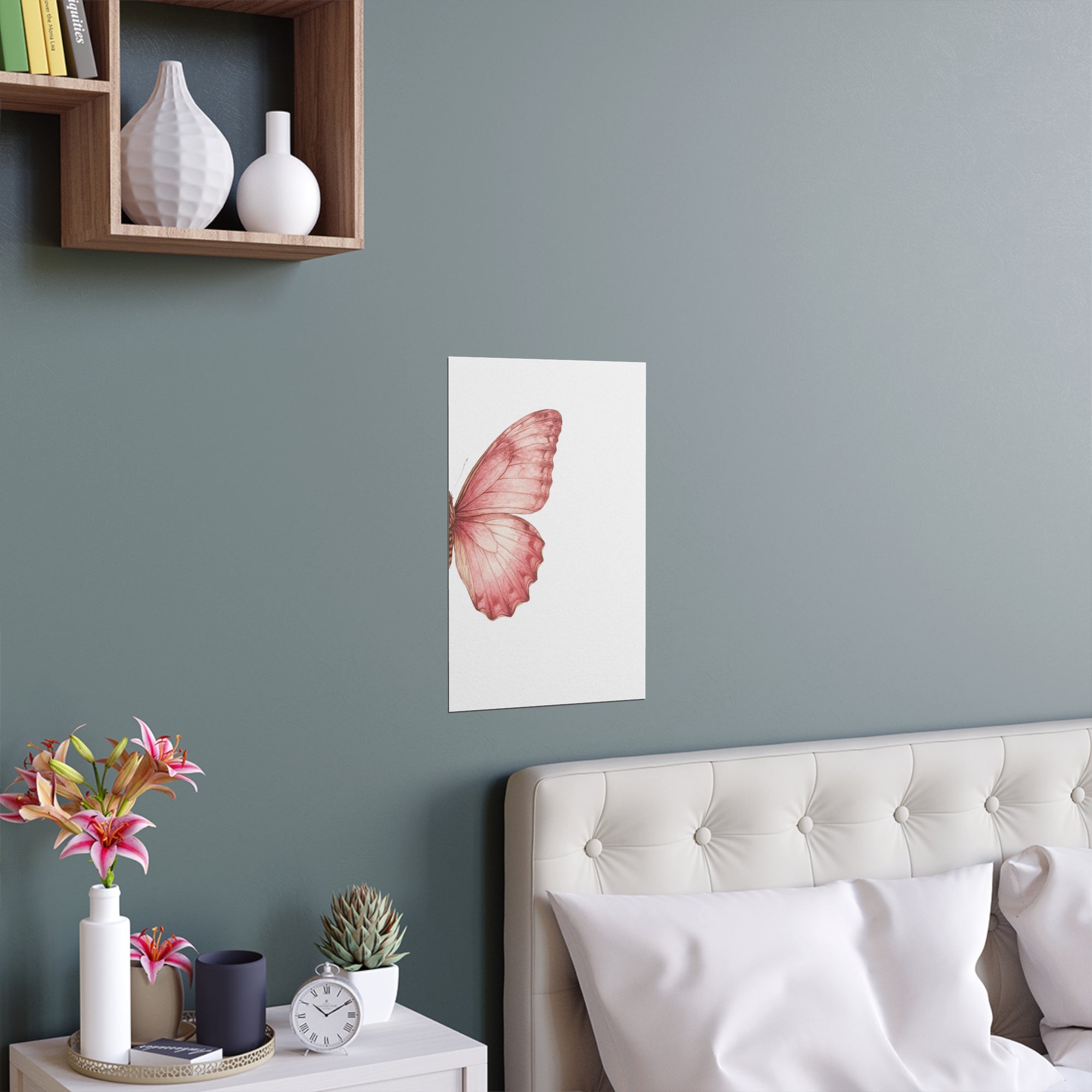 Left Wing 1/2 Butterfly Wall Art