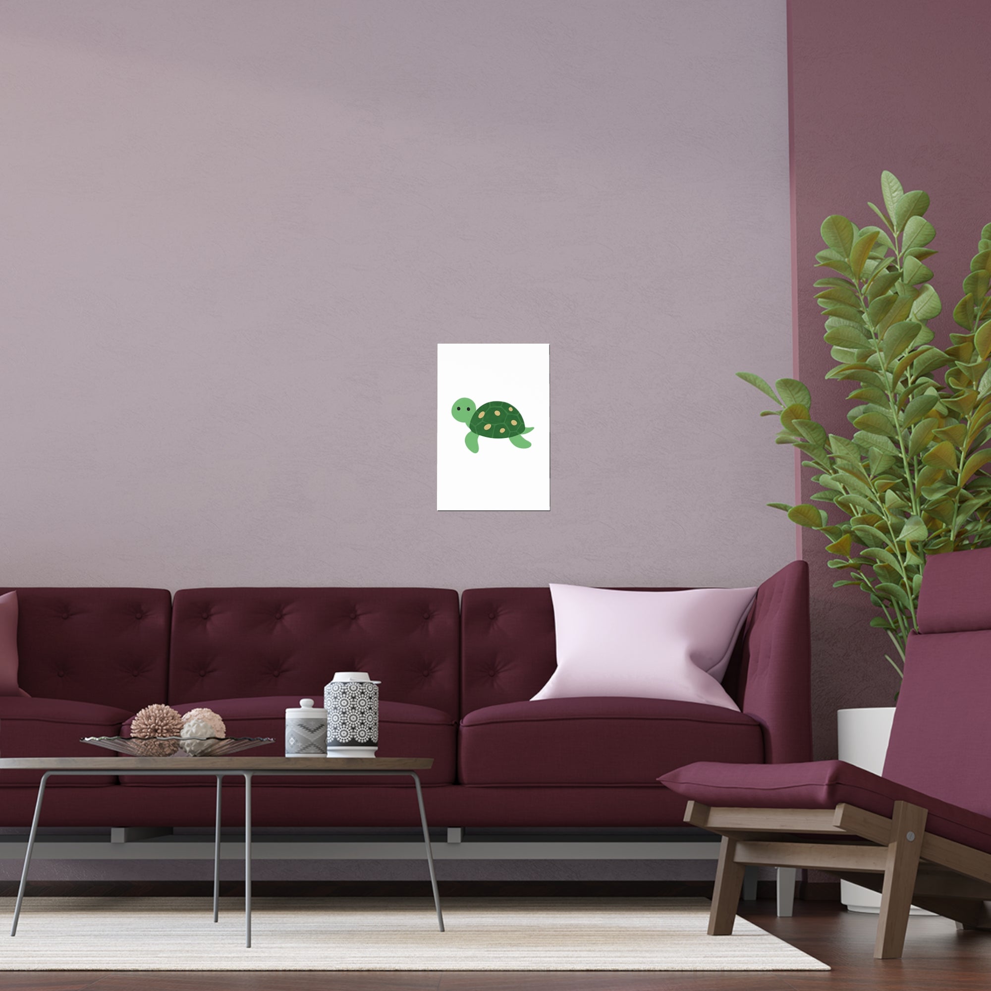 Green Sea Turtle Wall Art