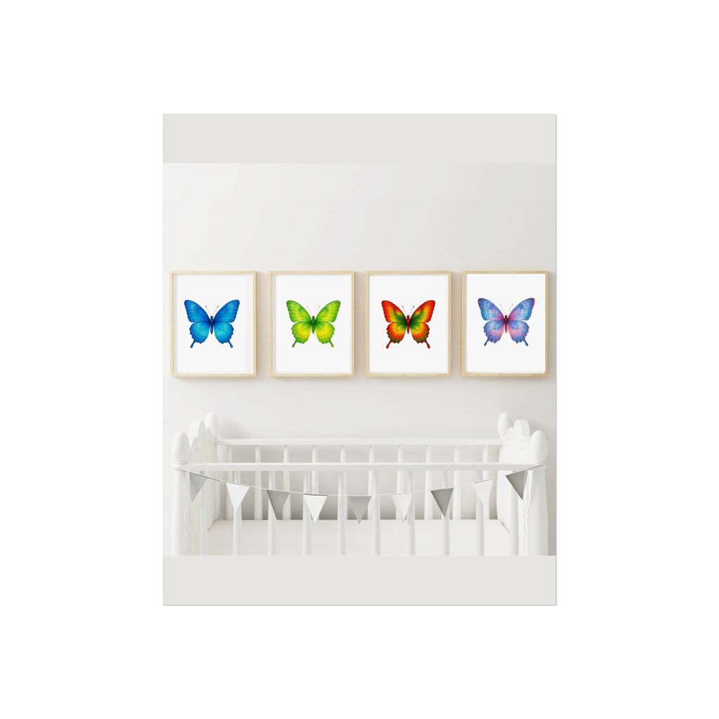 Beautiful Ombre Butterfly Set of 4 (Digital Download)