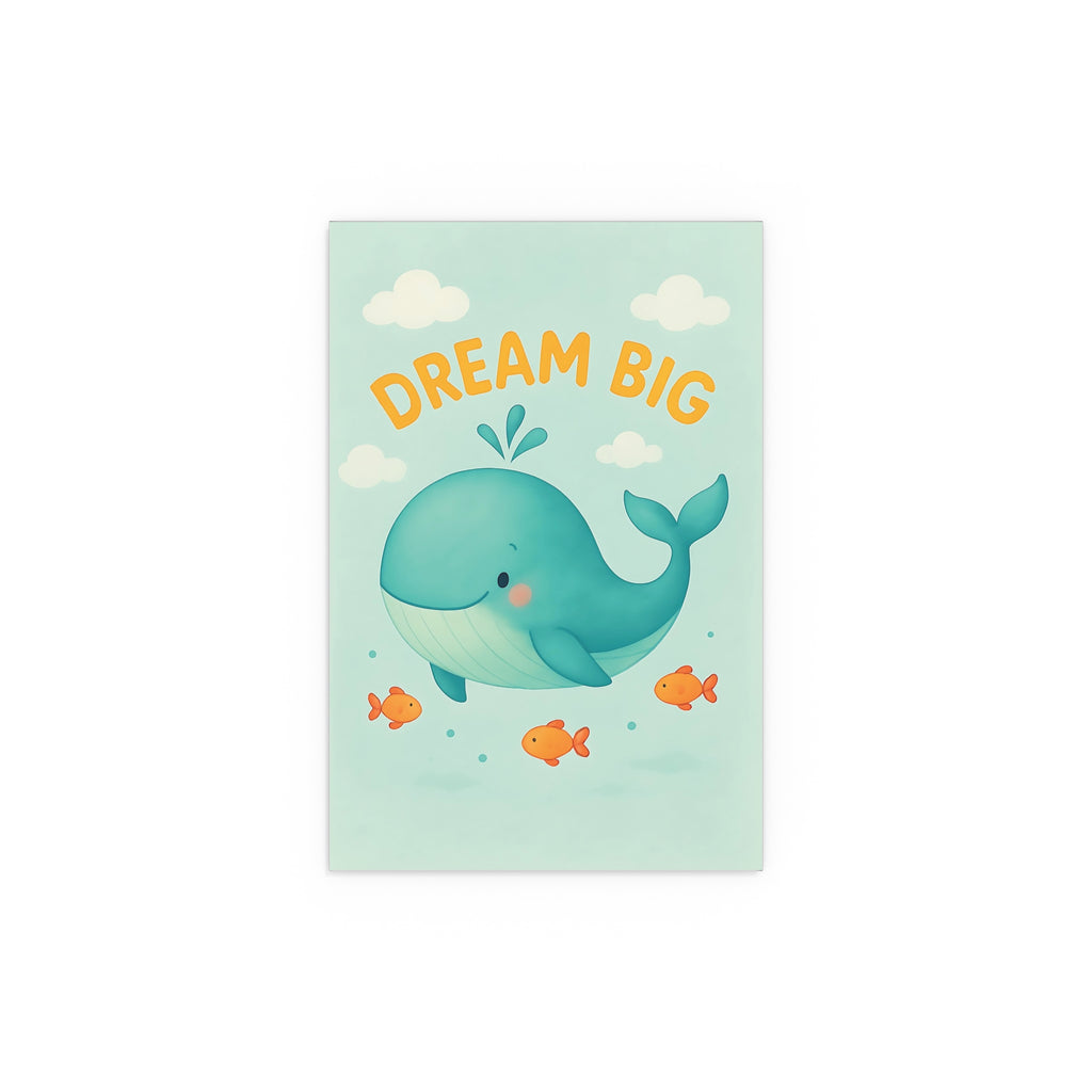 Dream Big Whale Wall Art
