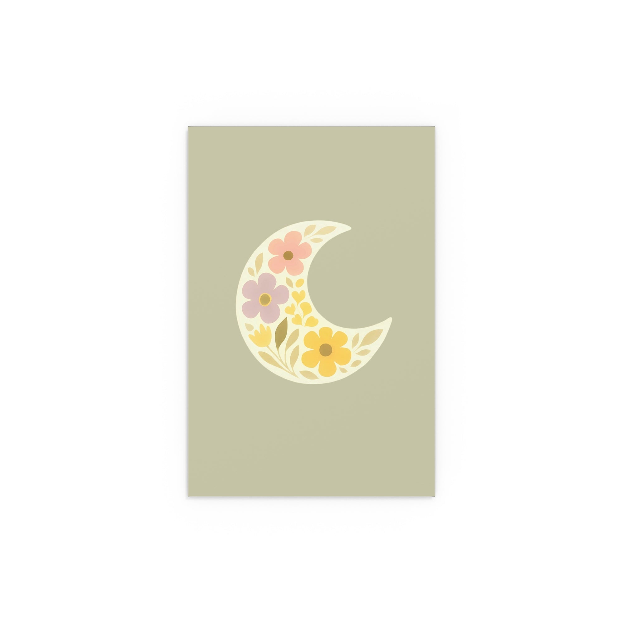 Floral Moon  Space Wall Art
