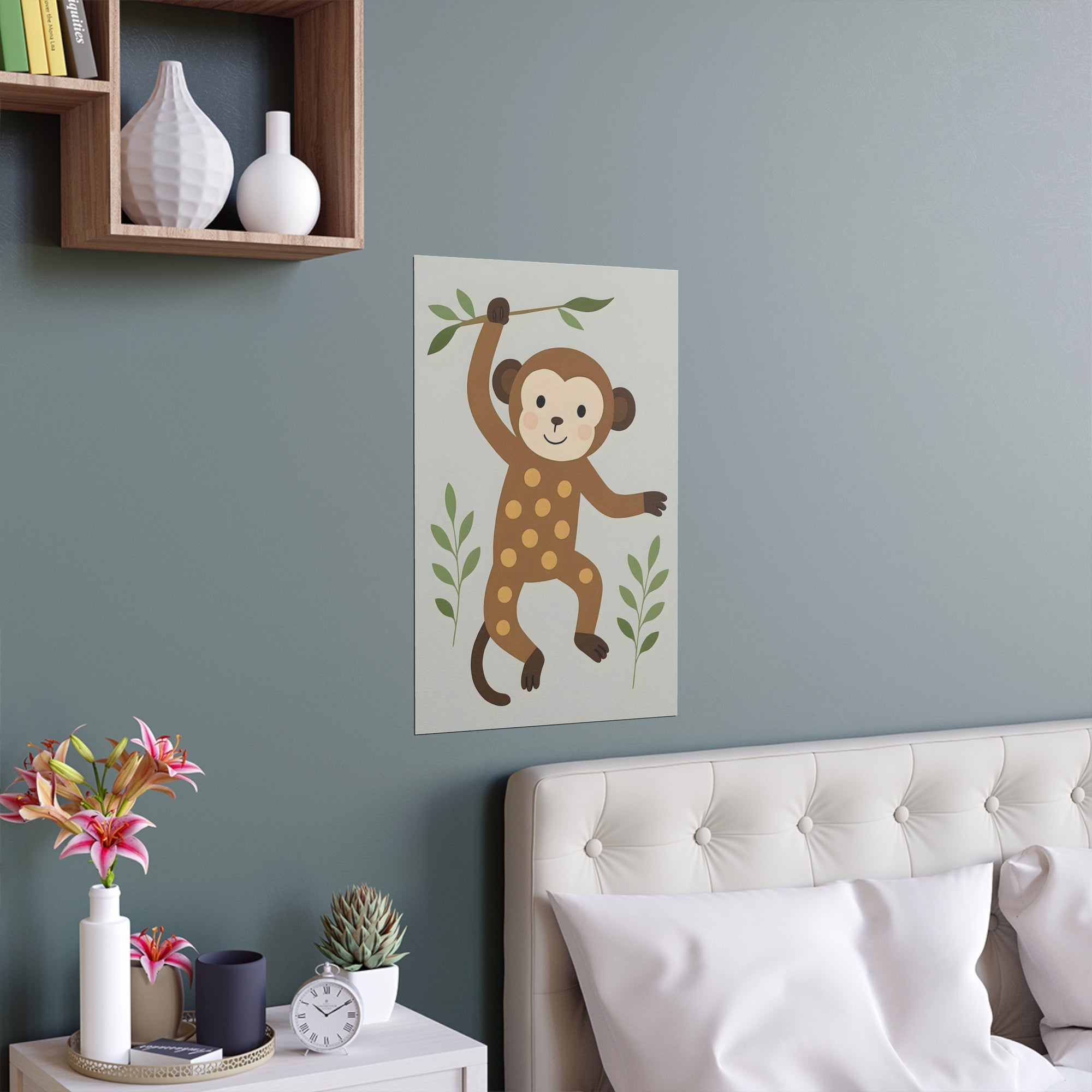 Monkey Safari Animal Wall Art
