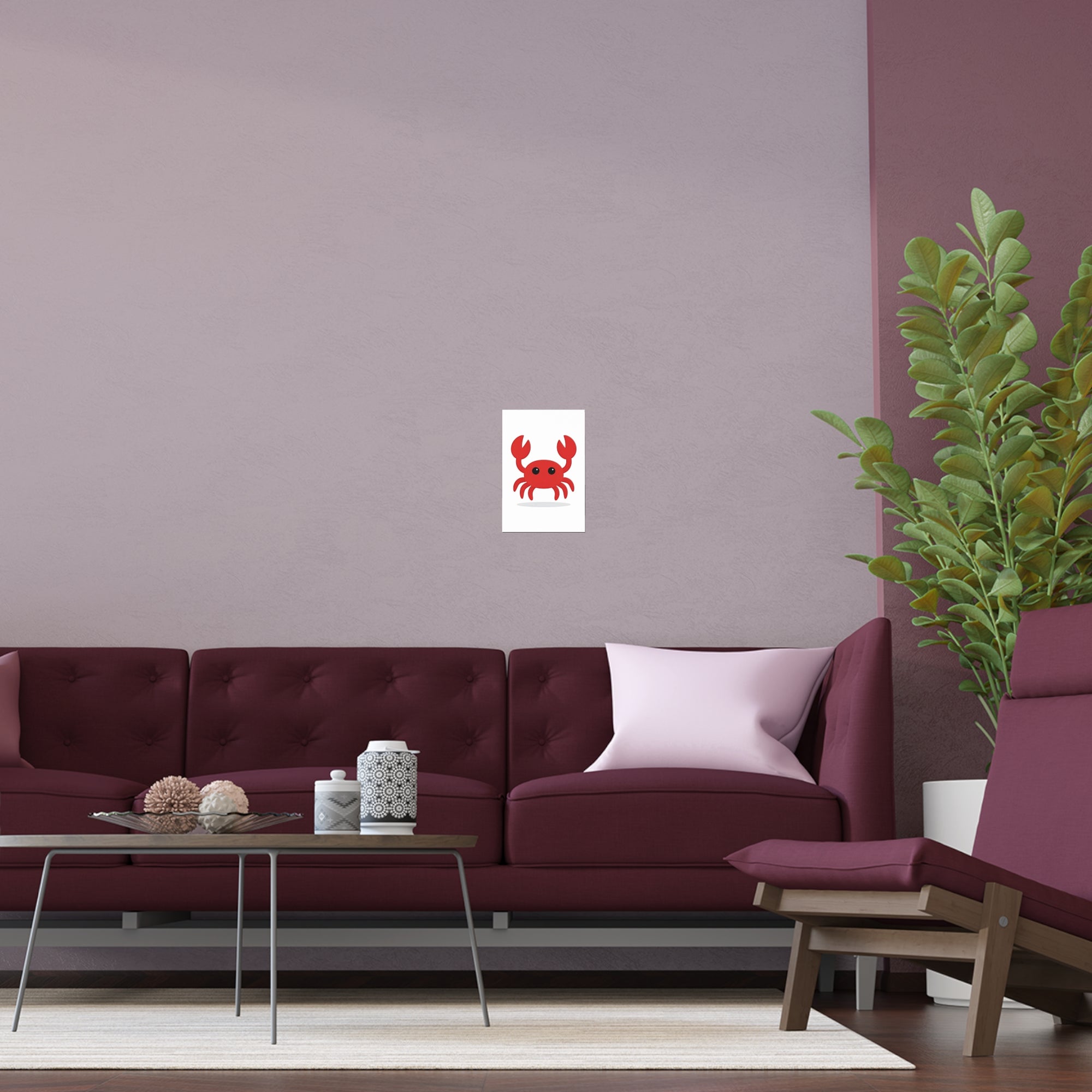 Red Sea Crab Wall Art