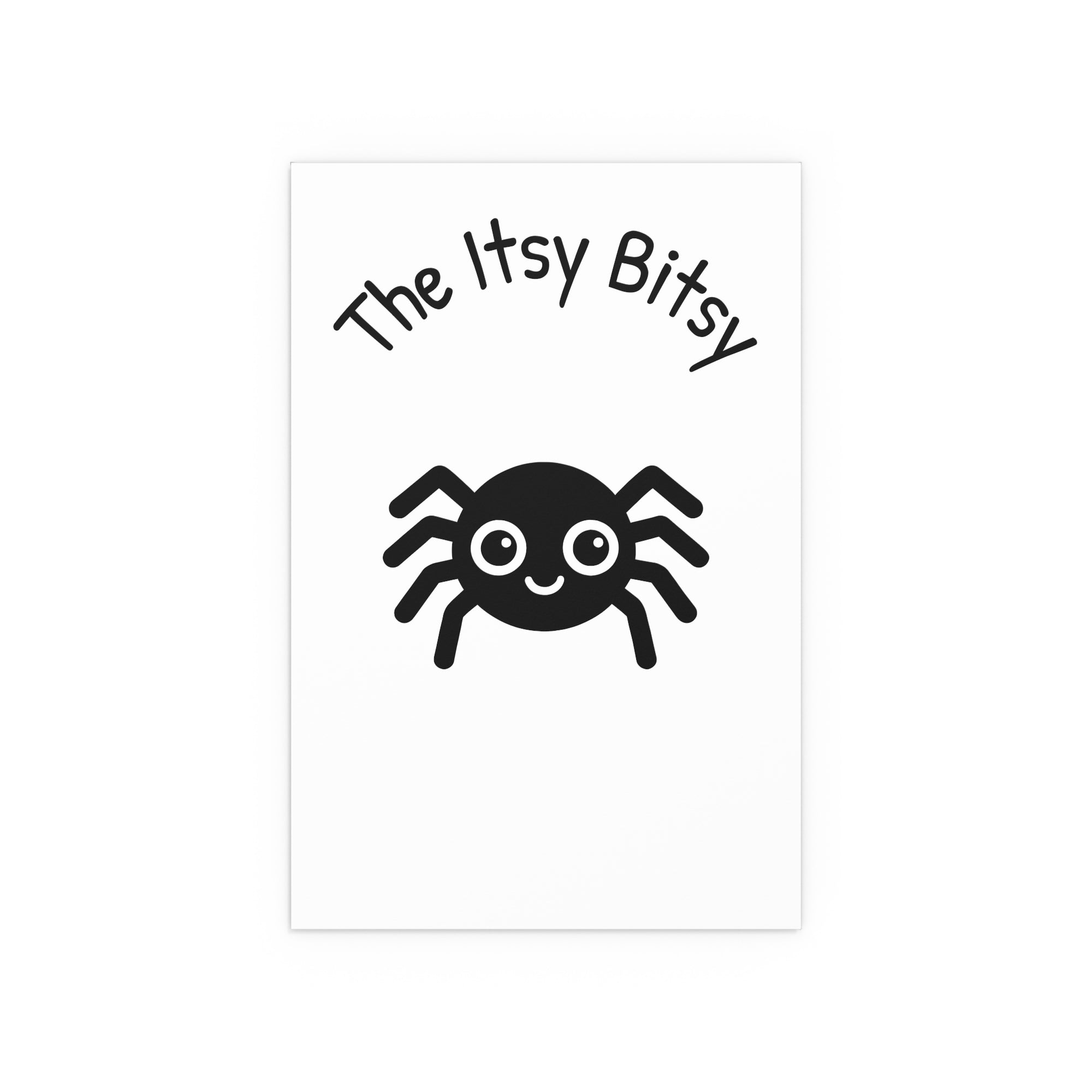 The Itsy Bitsy Spider Wall Art